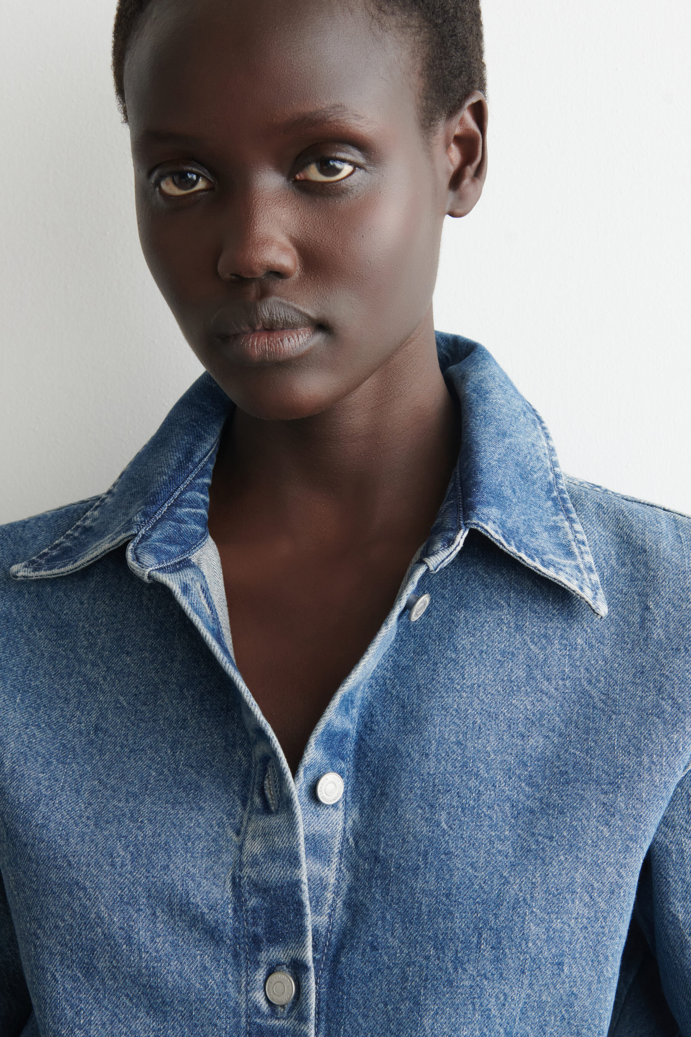 DENIM SHIRT - BLUE | COS US