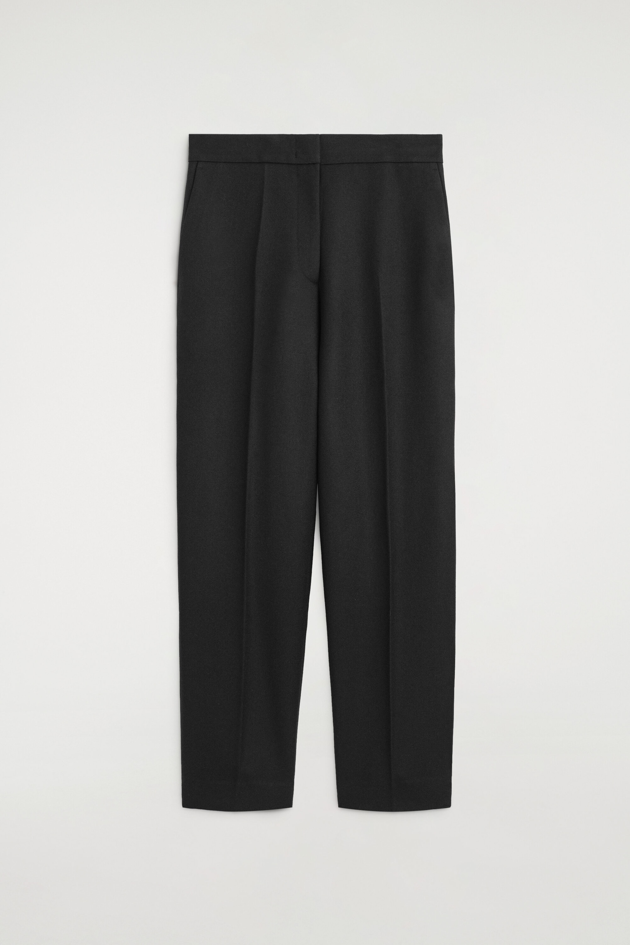 ELEGANTE HOSE AUS WOLLE MIT GERADEM BEIN