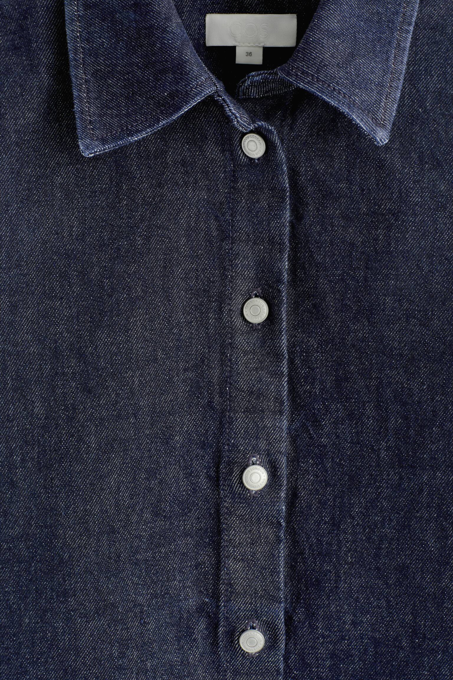 CAMICIA IN DENIM - INDACO - 7