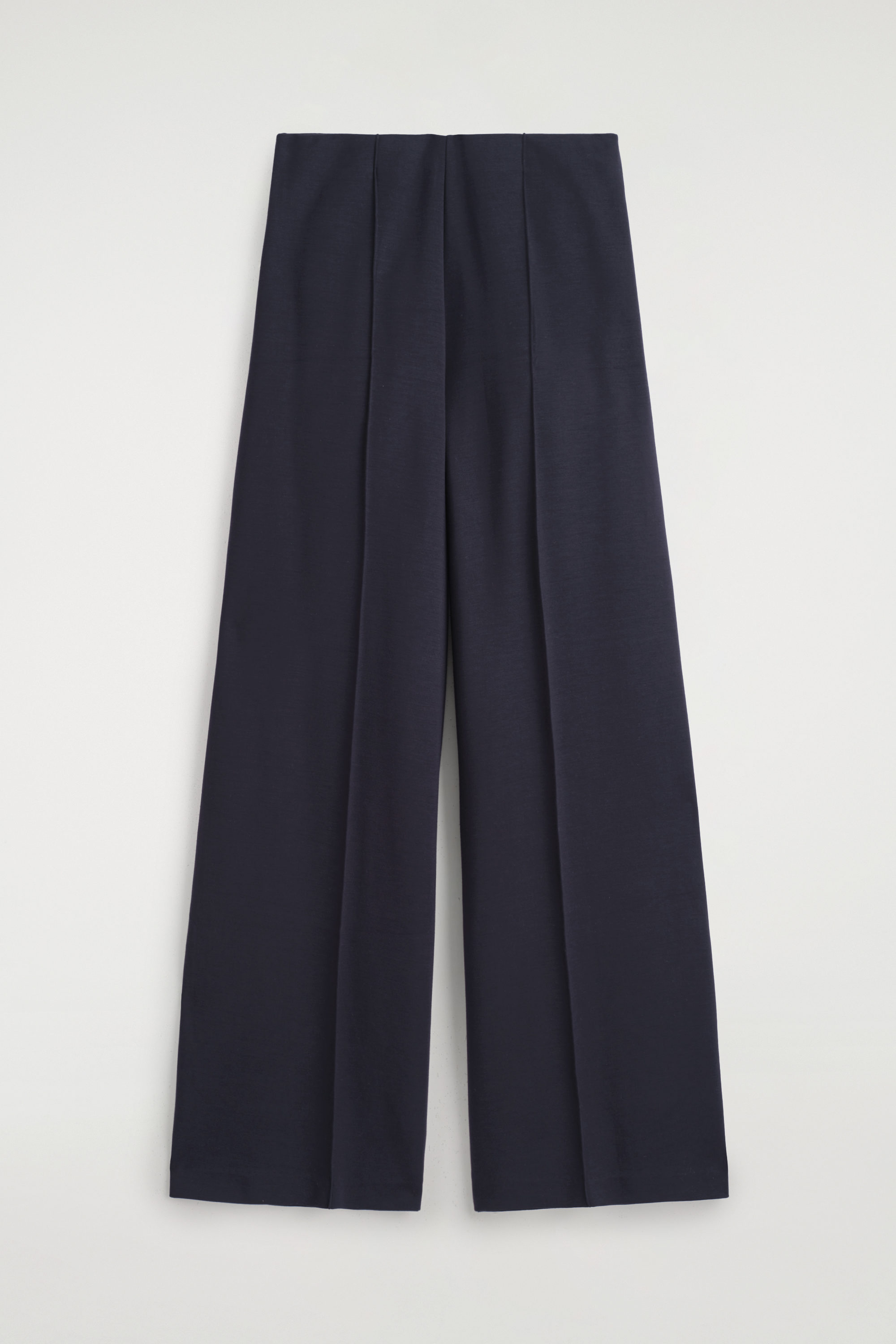専用SOFT LIGHT SUPER WIDE PANTS NAVY 2XL MODAL WIDE-LEG PANTS - NAVY | COS