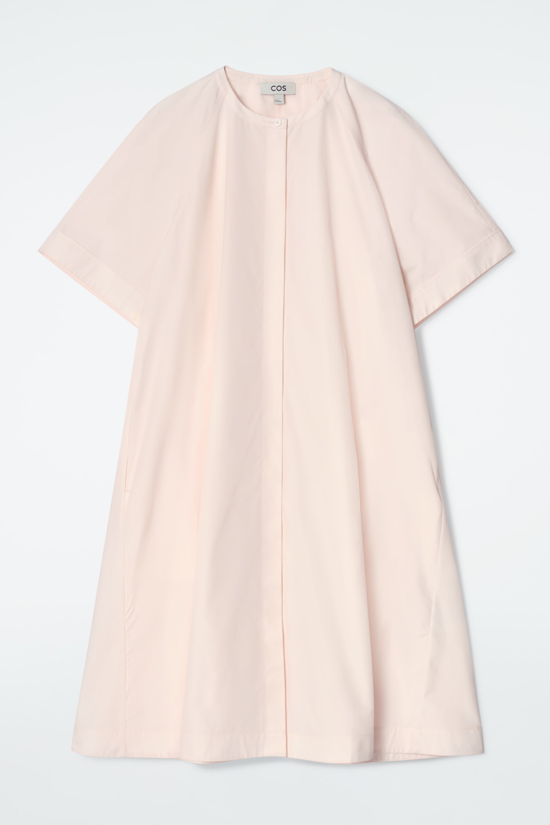 Ingrandisci l'immagine: RAGLAN-SLEEVE COTTON MIDI DRESS - LIGHT PINK - DONNA | H&M CH 7