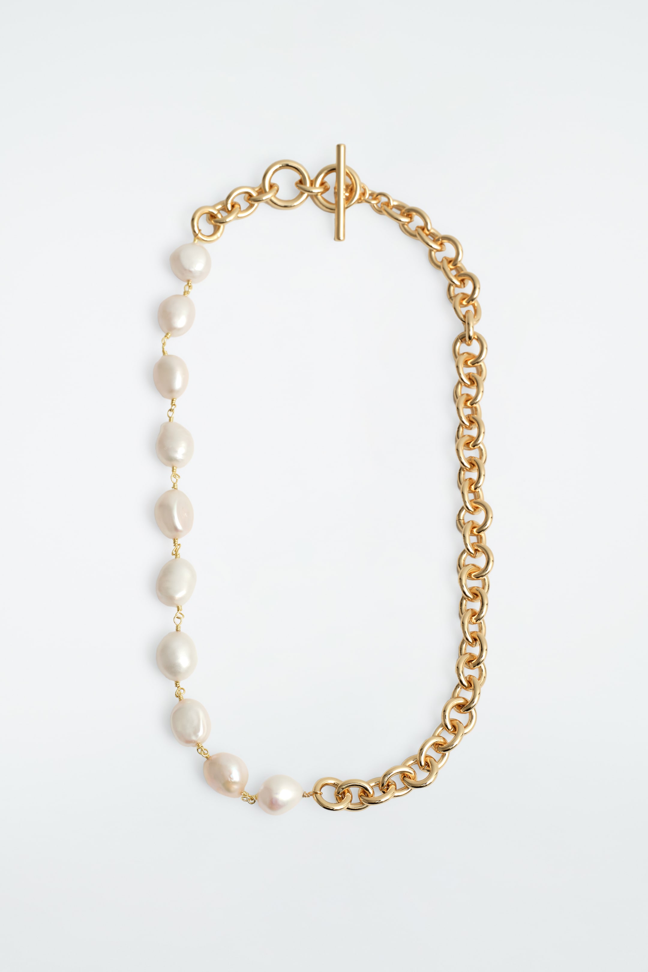 Nagyobb kép megtekintése: FRESHWATER PEARL CHAIN NECKLACE - ARANY / GYÖNGY - NŐI | H&M HU 2