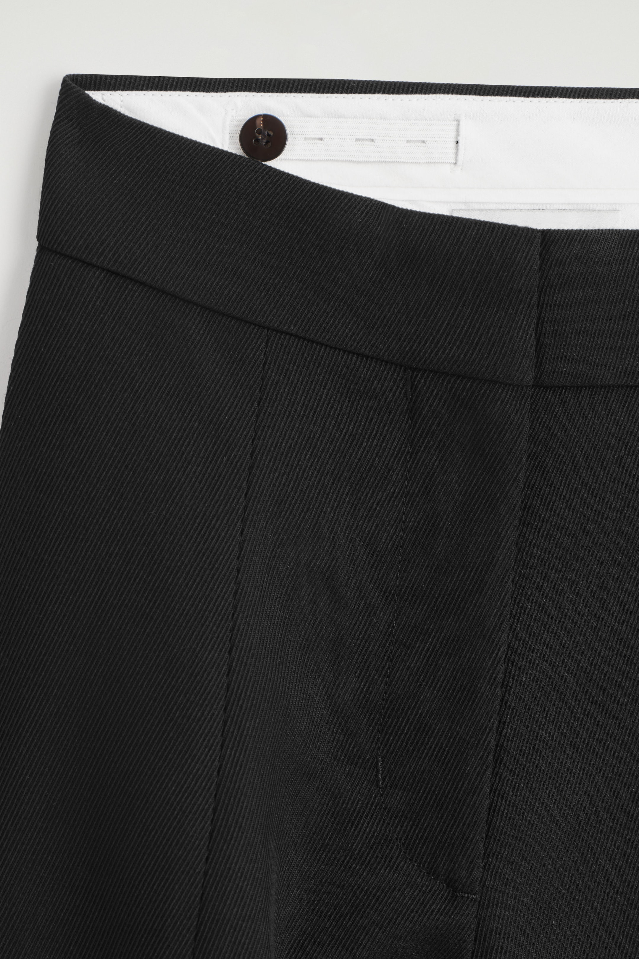 RELAXED WOOL-BLEND WIDE-LEG PANTS