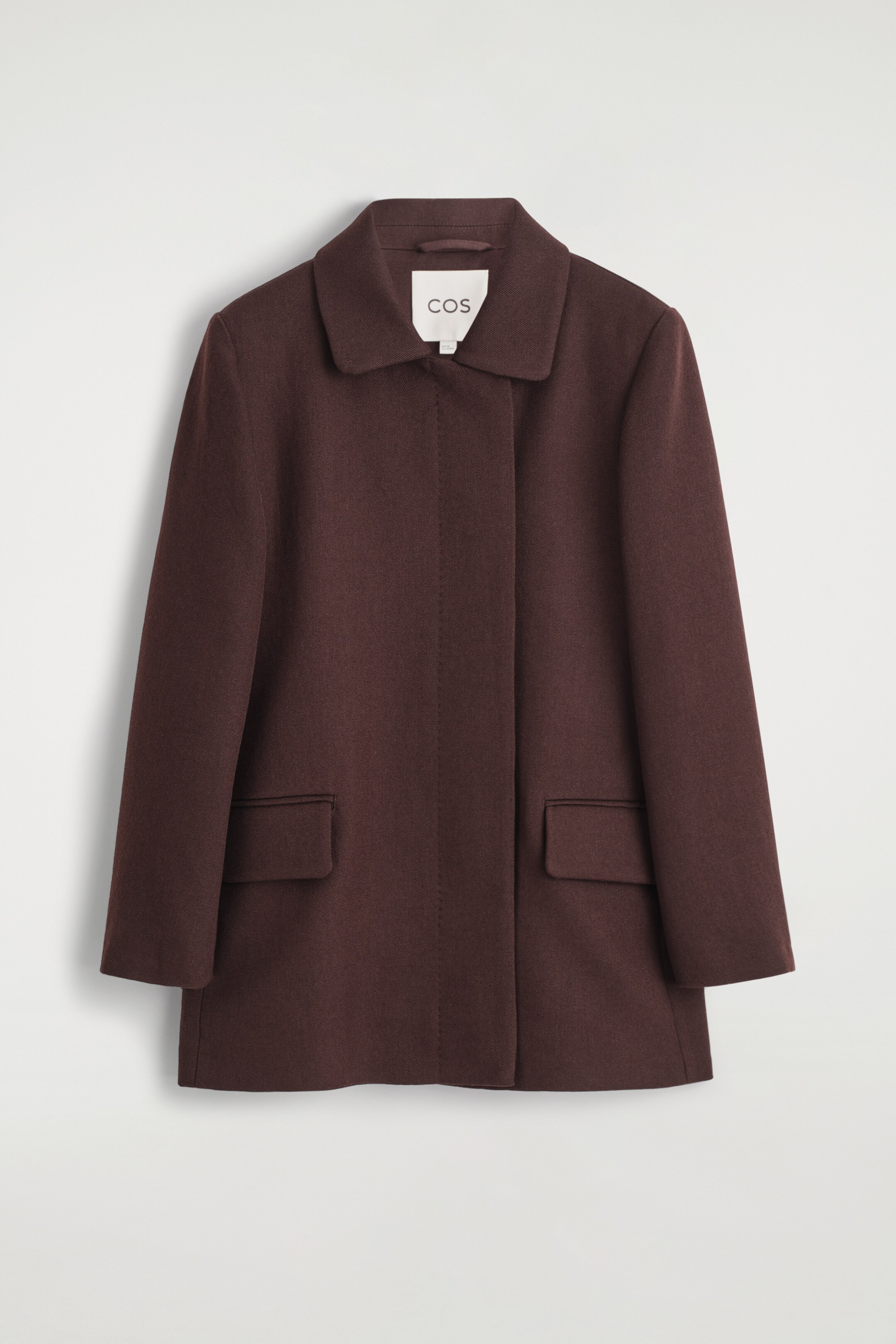 Agrandir l'image: VESTE DE TAILLEUR EN LAINE MÉLANGÉE - BRUN FONCÉ - FEMME | H&M BE 6