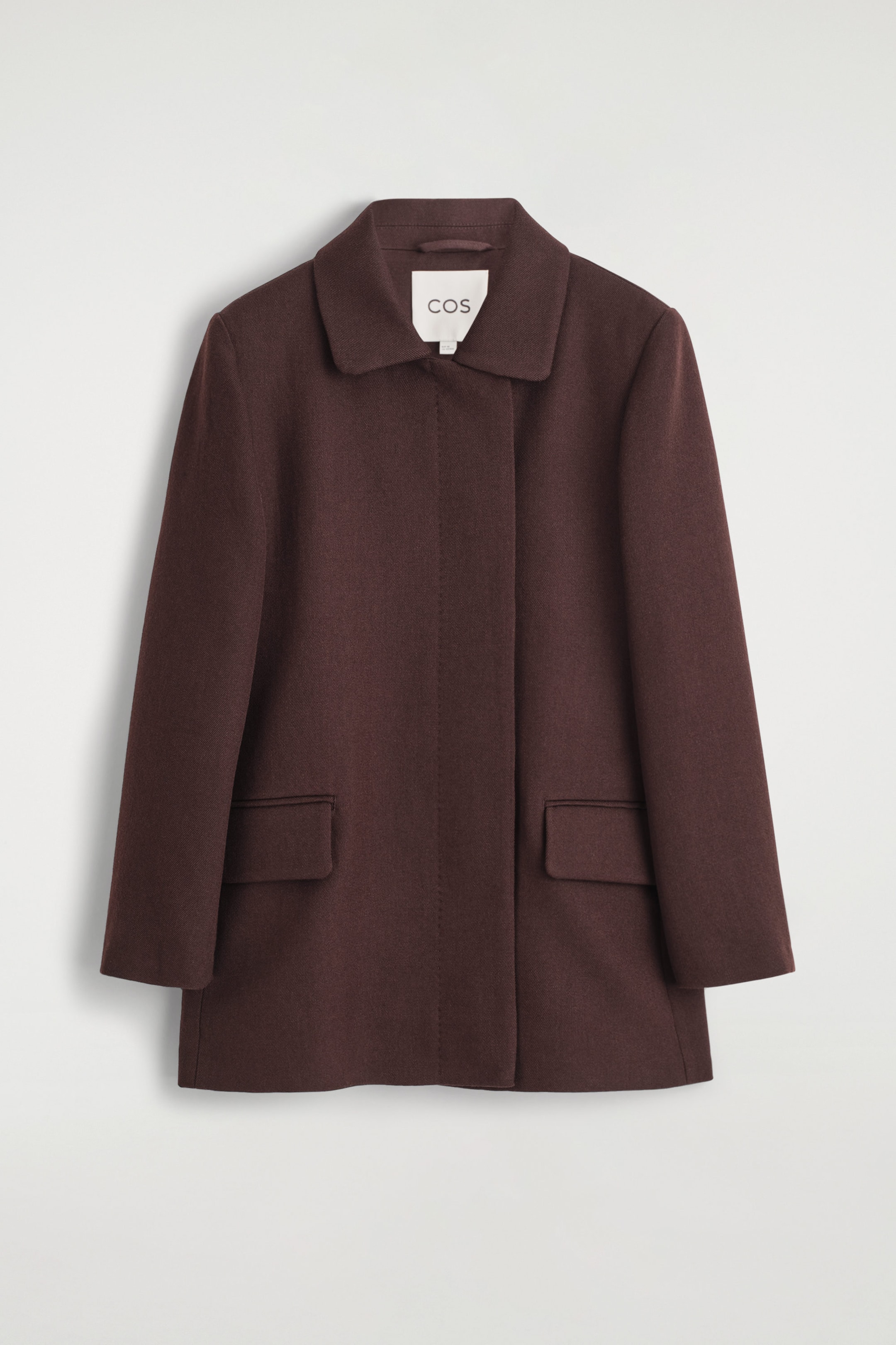 ELEGANTE JACKE AUS WOLL-MIX