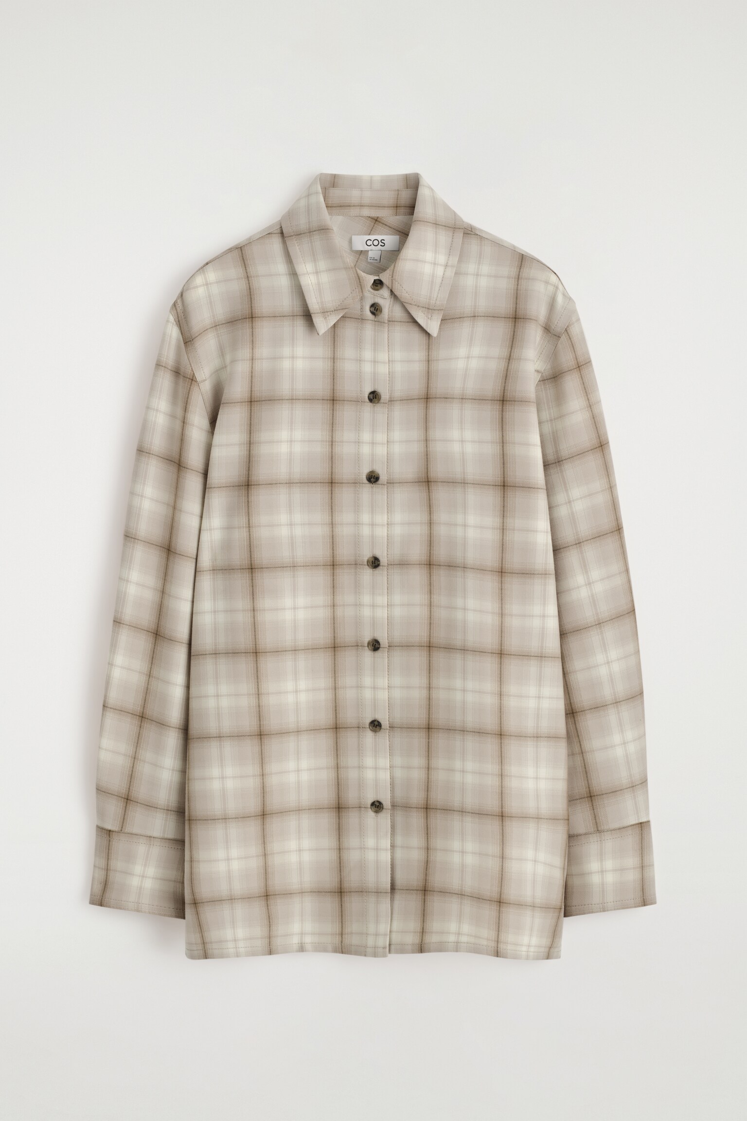 CHEMISE EN FLANELLE À CARREAUX - BEIGE / CARREAUX/BLEU / CARREAUX - 2