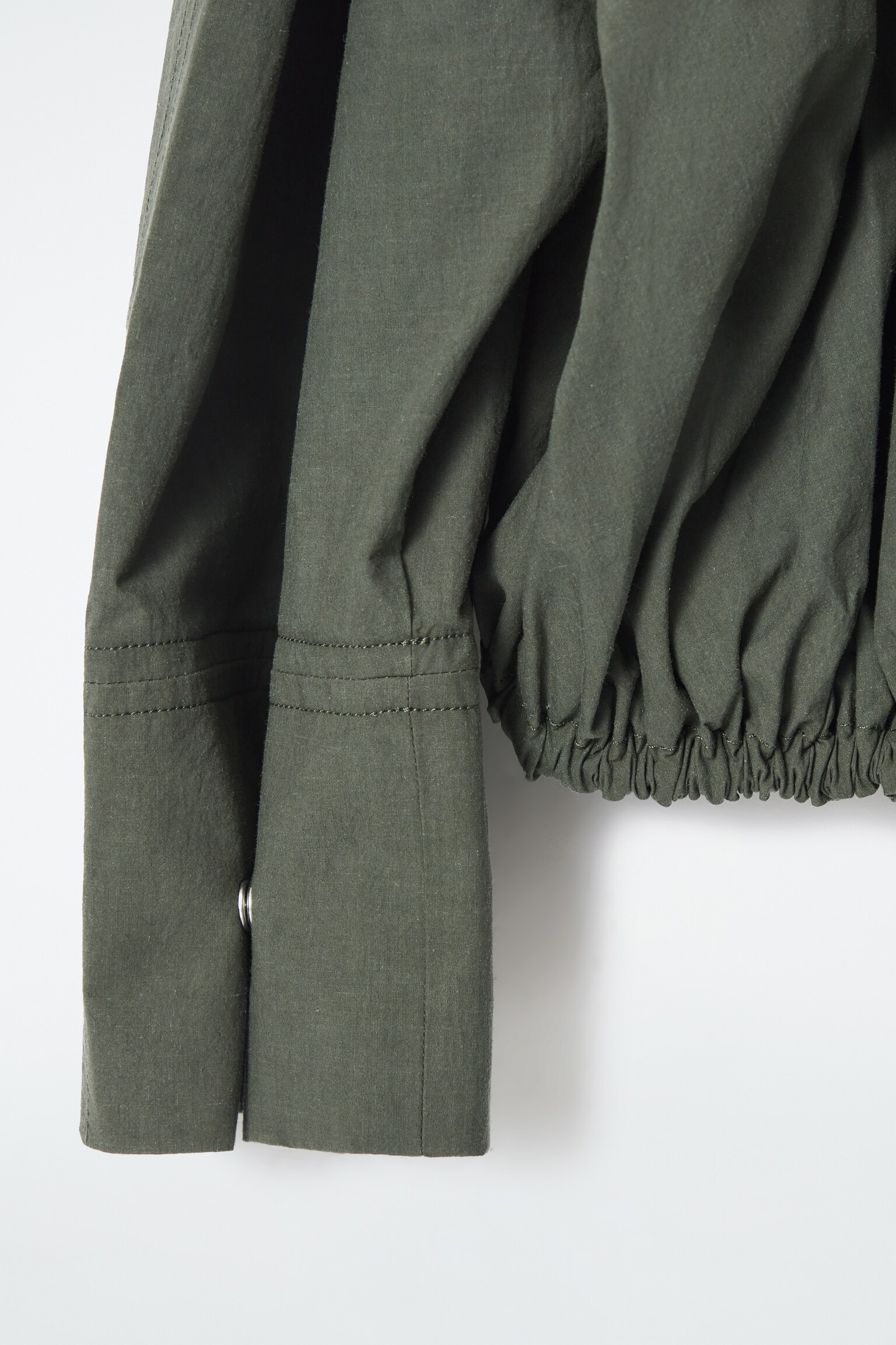 OVERSIZED PARACHUTE JACKET - KHAKI - 2