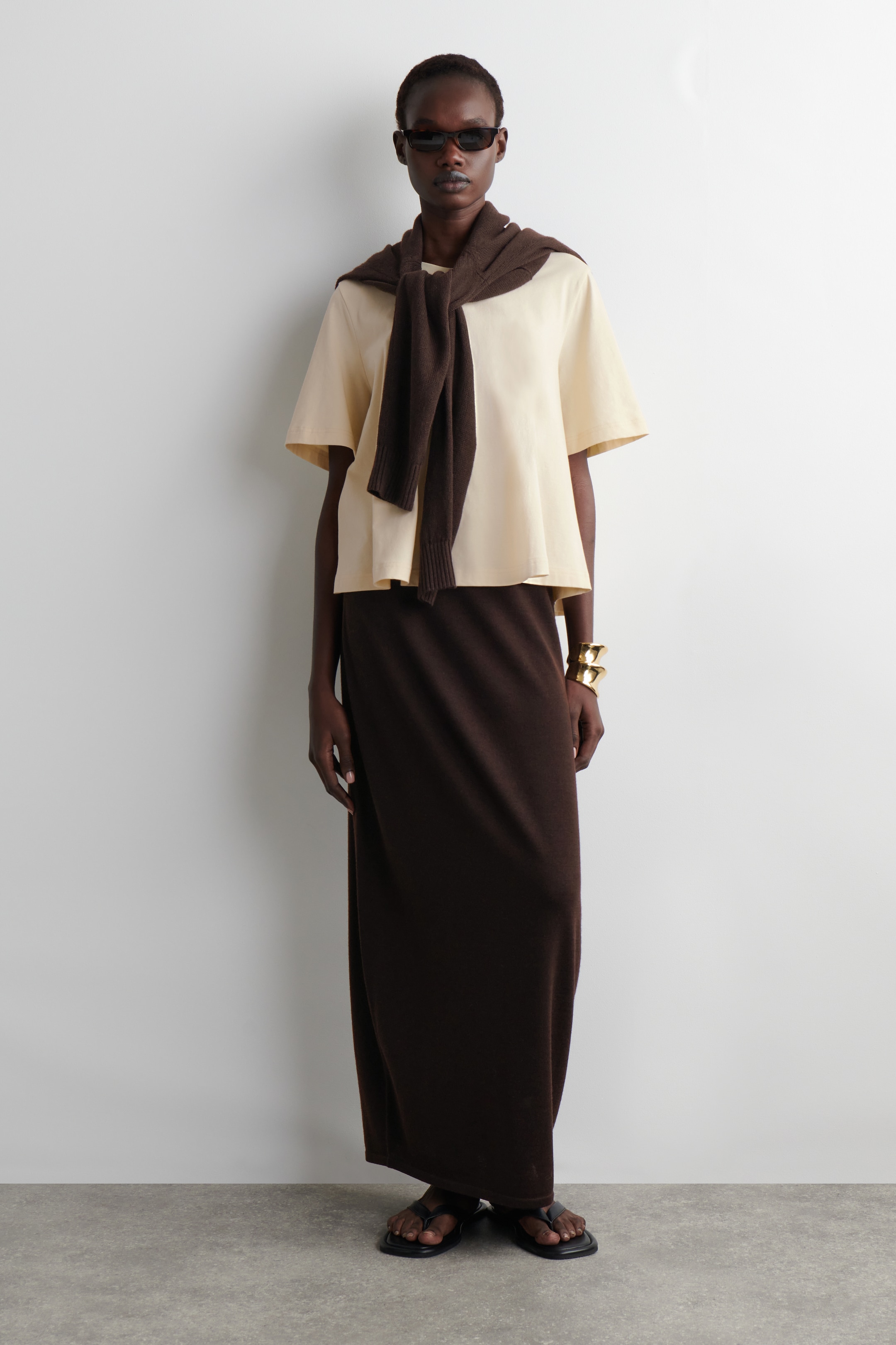 Ingrandisci l'immagine: RELAXED TRAPEZE T-SHIRT - BUTTER YELLOW - DONNA | H&M CH 2