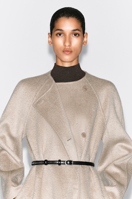 DOUBLE-FACED CASHMERE LONG COAT — OAT 2