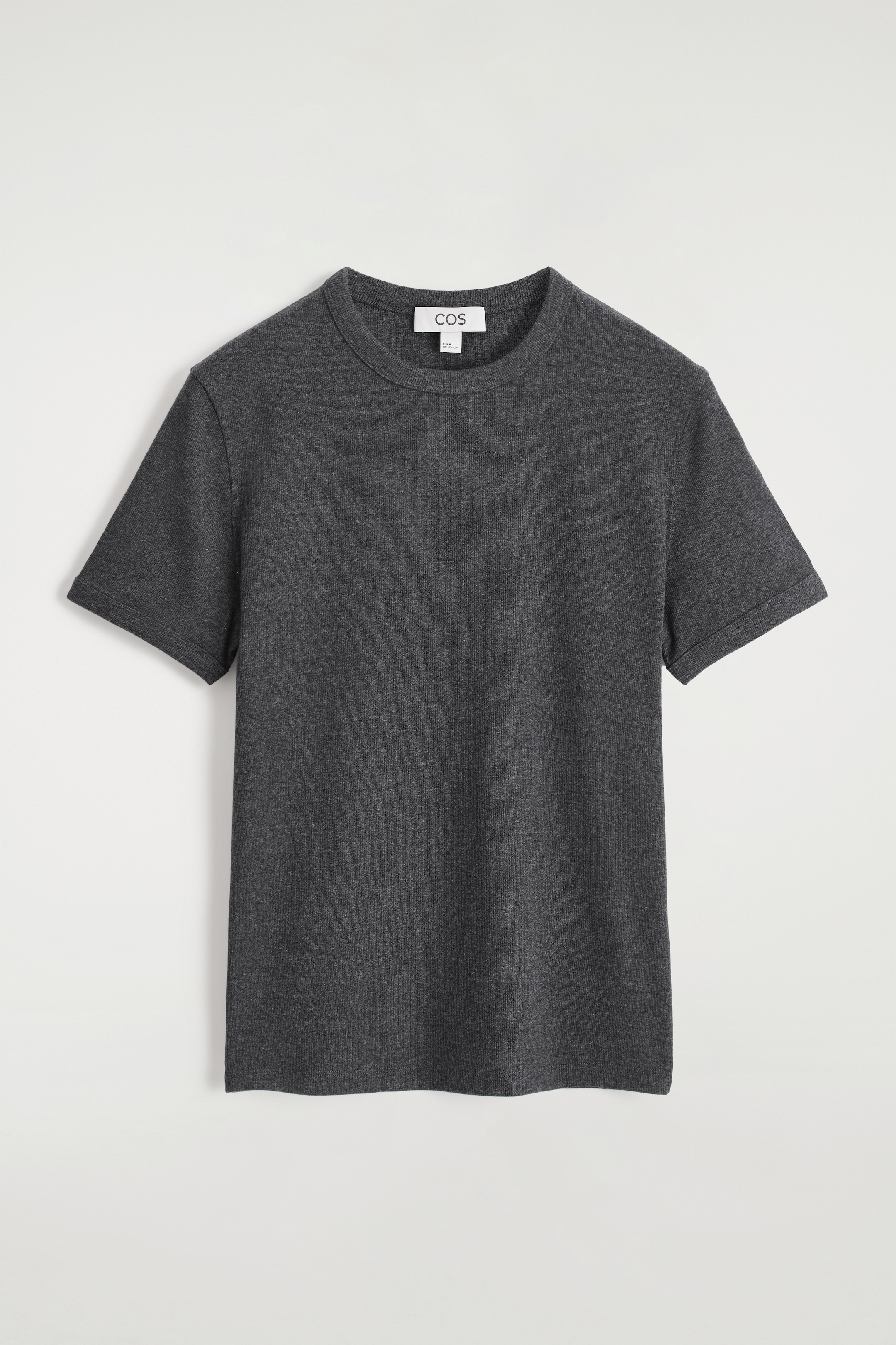 Größeres Bild ansehen: SCHMAL GESCHNITTENES GERIPPTES BAUMWOLL-T-SHIRT - ANTHRAZIT - Men | H&M DE 5