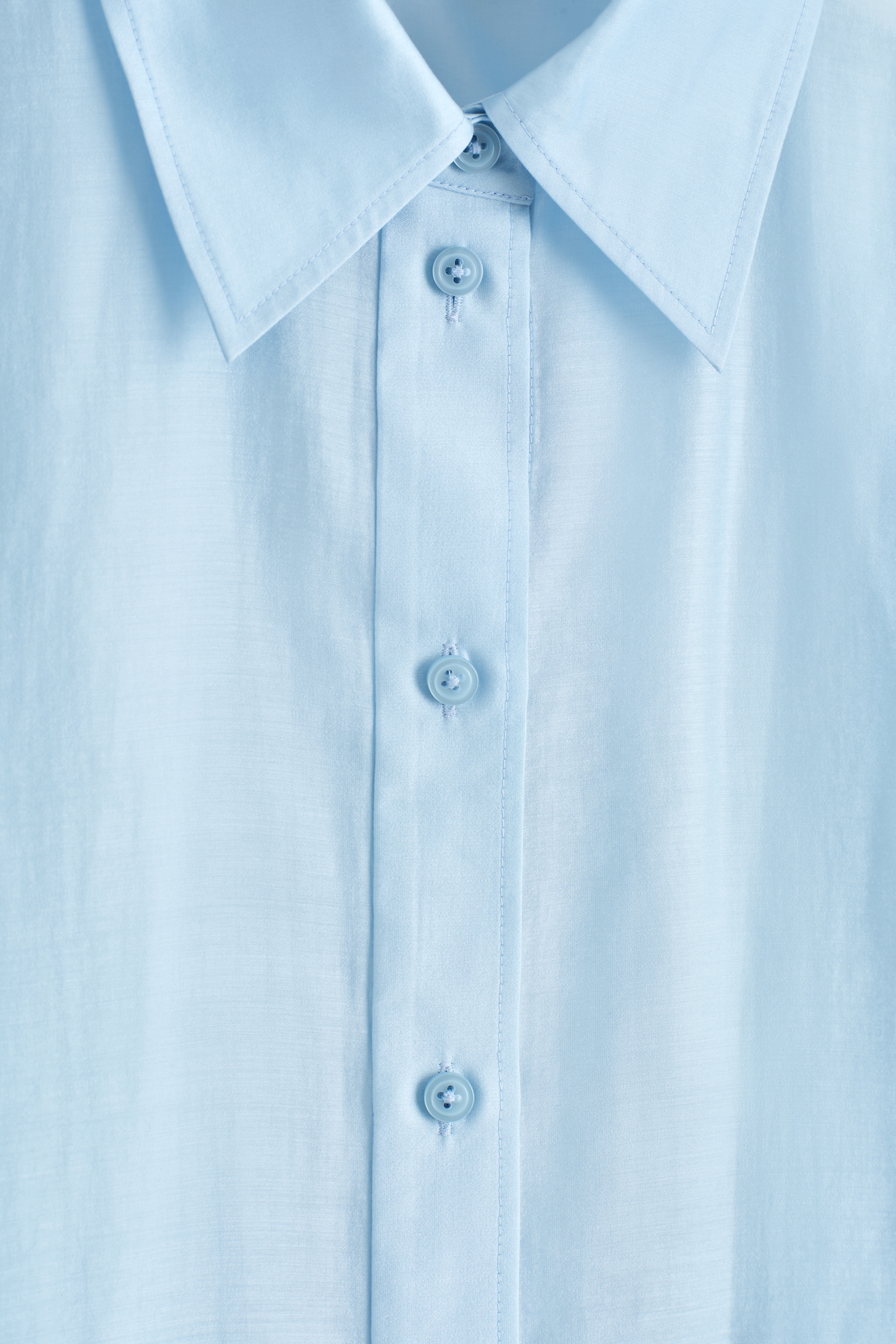 TRANSPARENTES HEMD - Blau - 7