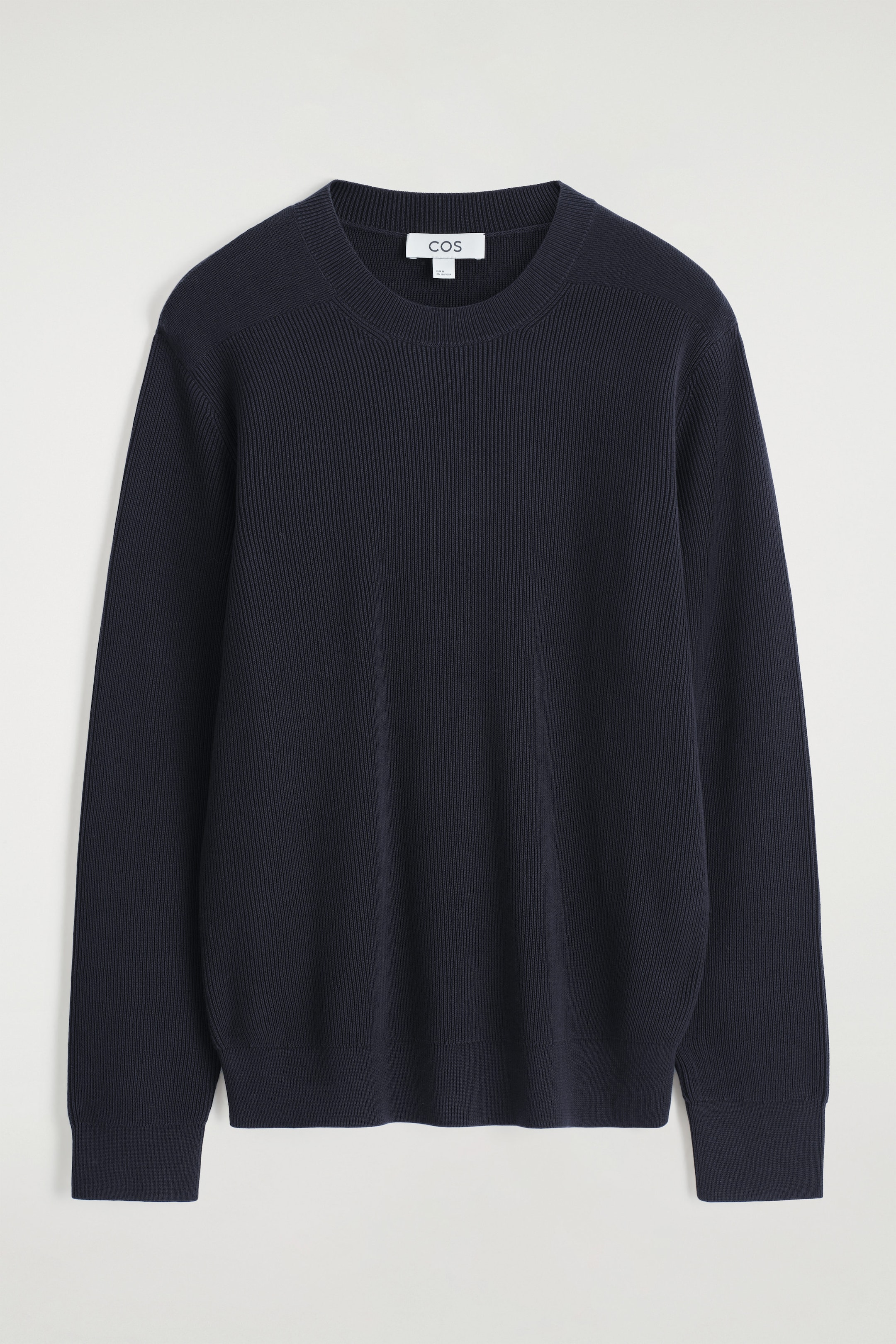 COTTON CREW-NECK JUMPER