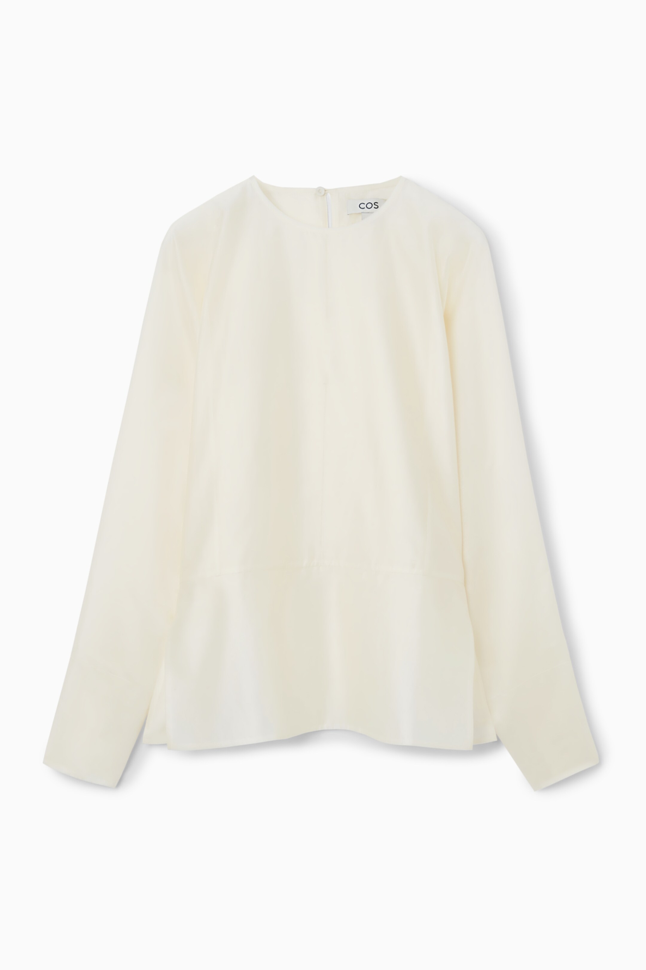 View larger image: OPEN-SLEEVE BLOUSE - OFF-WHITE - Ladies | H&M GB 1