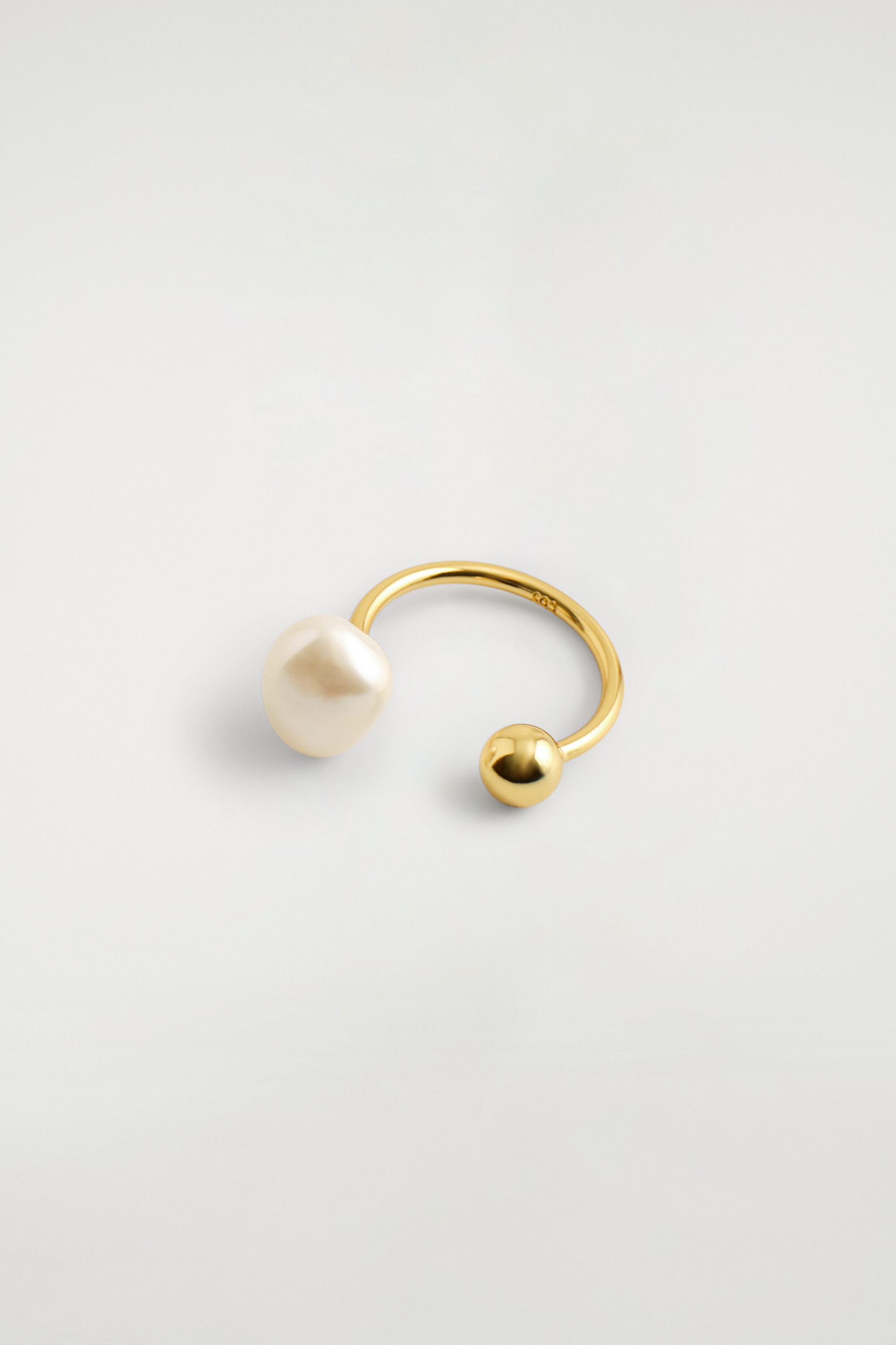 FLOATING FRESHWATER PEARL RING - thumbnail 3