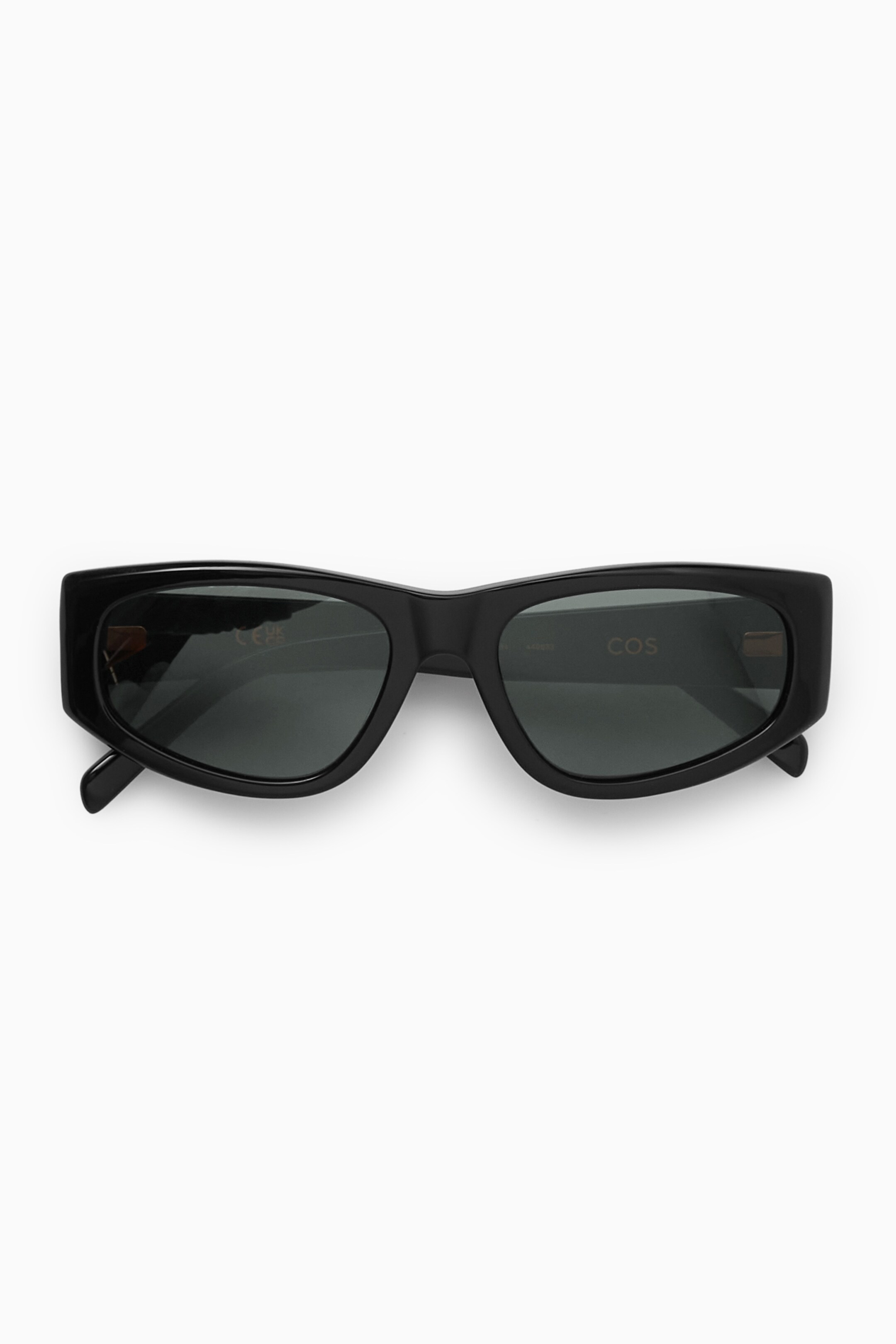 View larger image: SPORTY RECTANGLE-FRAME SUNGLASSES - BLACK - Ladies | H&M GB 3