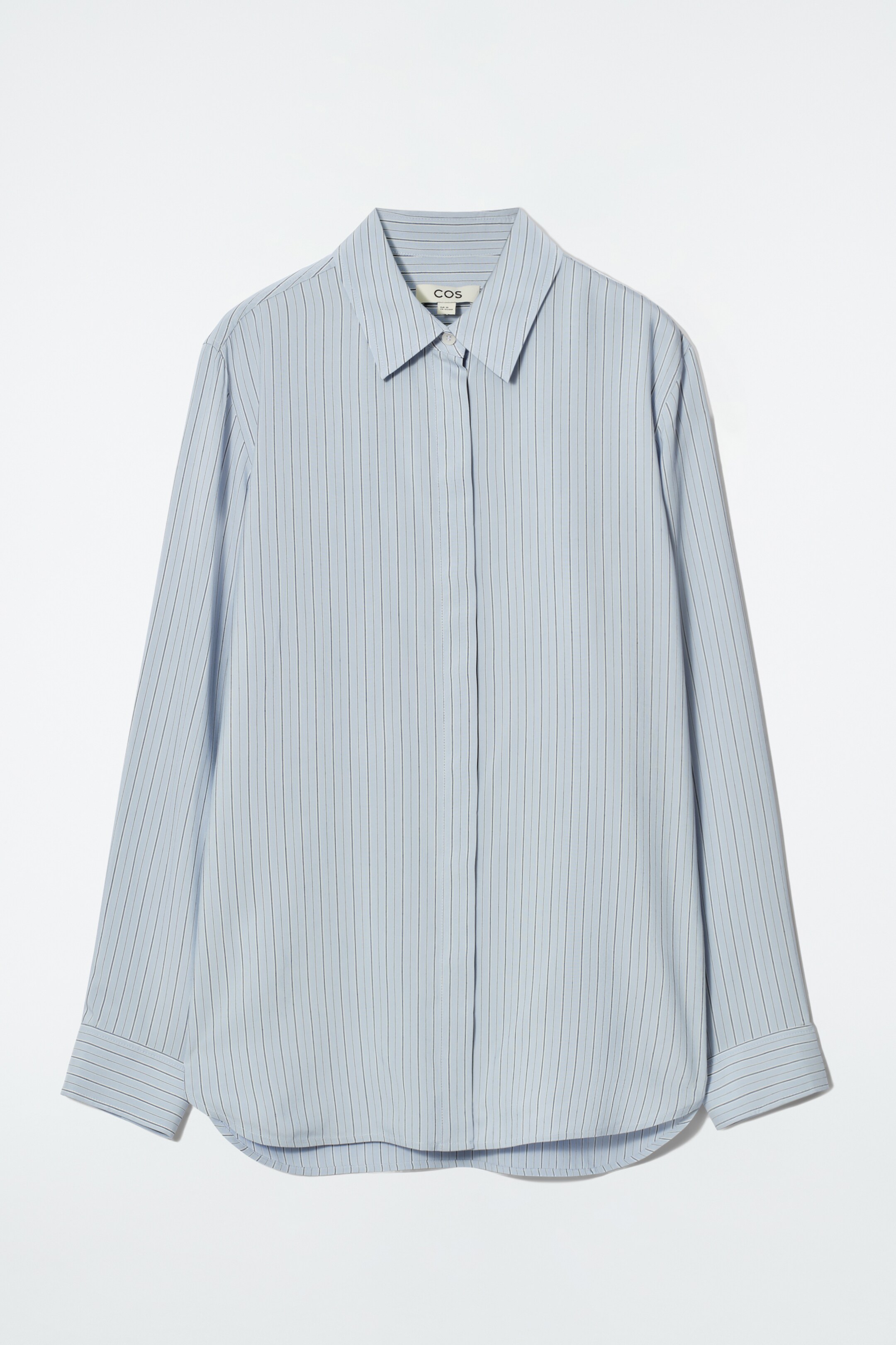 Agrandir l'image: CHEMISE DÉCONTRACTÉE RAYÉE - BLEU / FINES RAYURES - FEMME | H&M BE 6