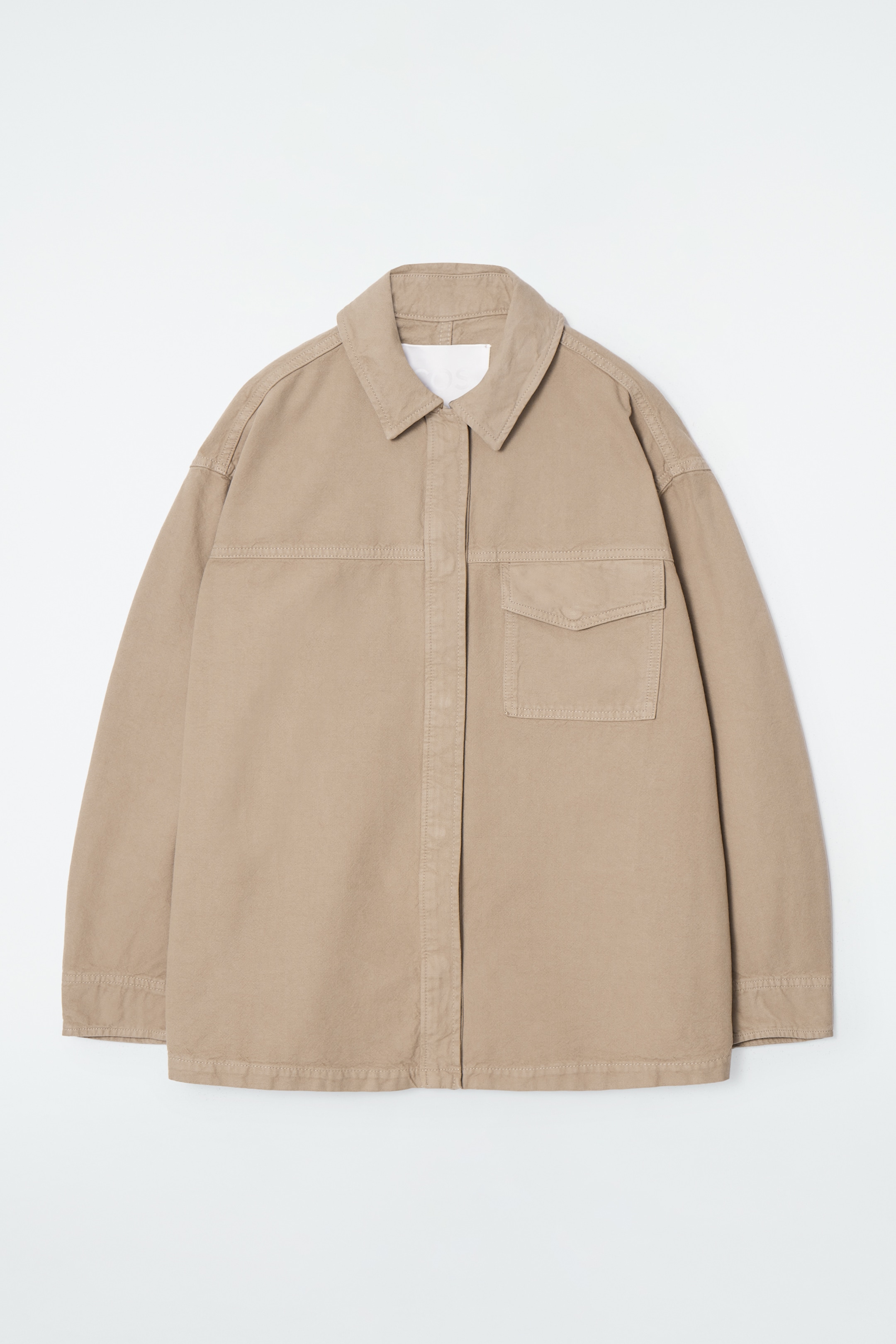 Grösseres Bild ansehen: OVERSIZED-HEMDJACKE - KHAKI - DAMEN | H&M CH 1
