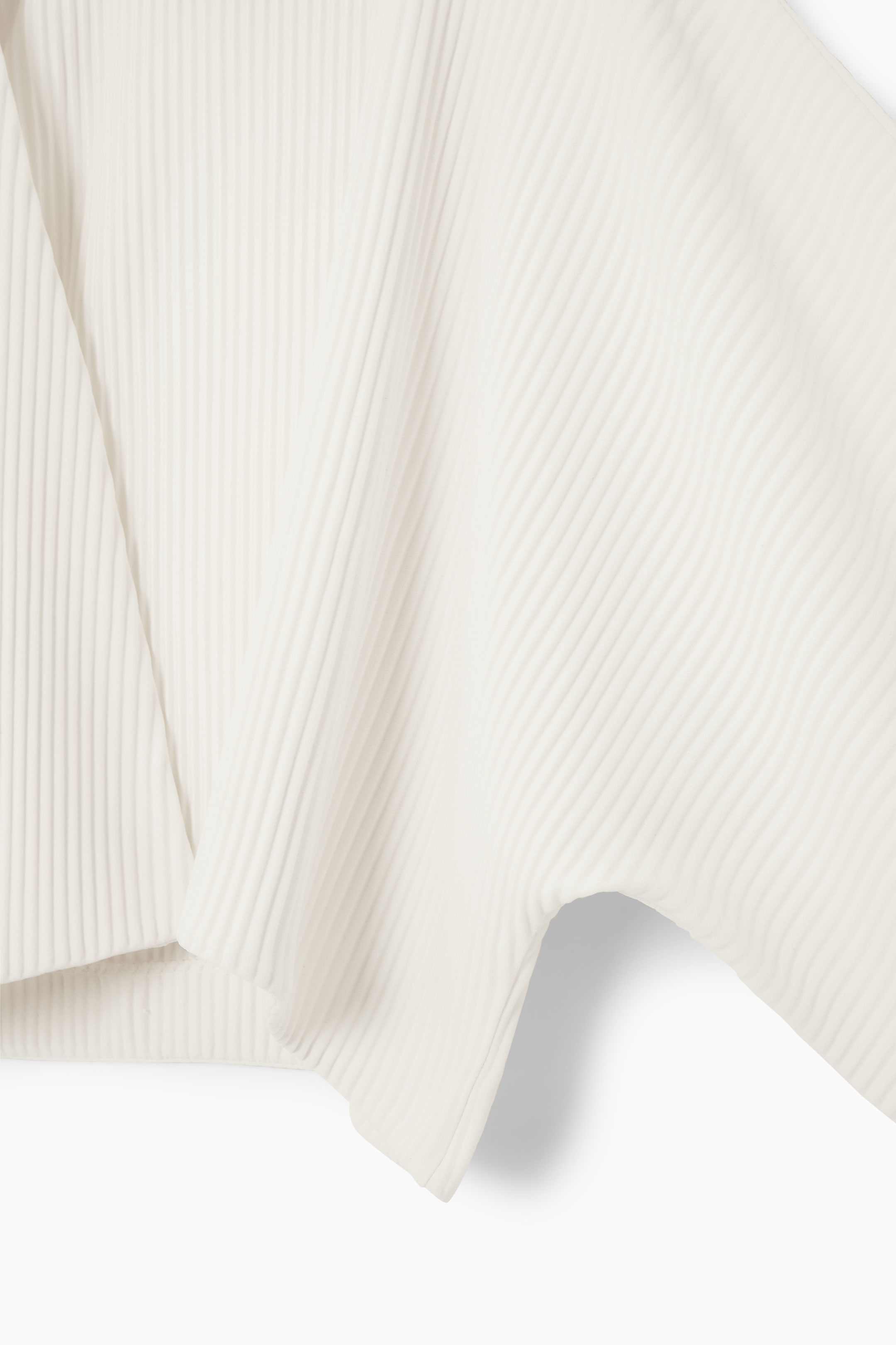 Agrandir l'image: VESTE BOLÉRO PLISSÉE - IVOIRE - FEMME | H&M CH 2