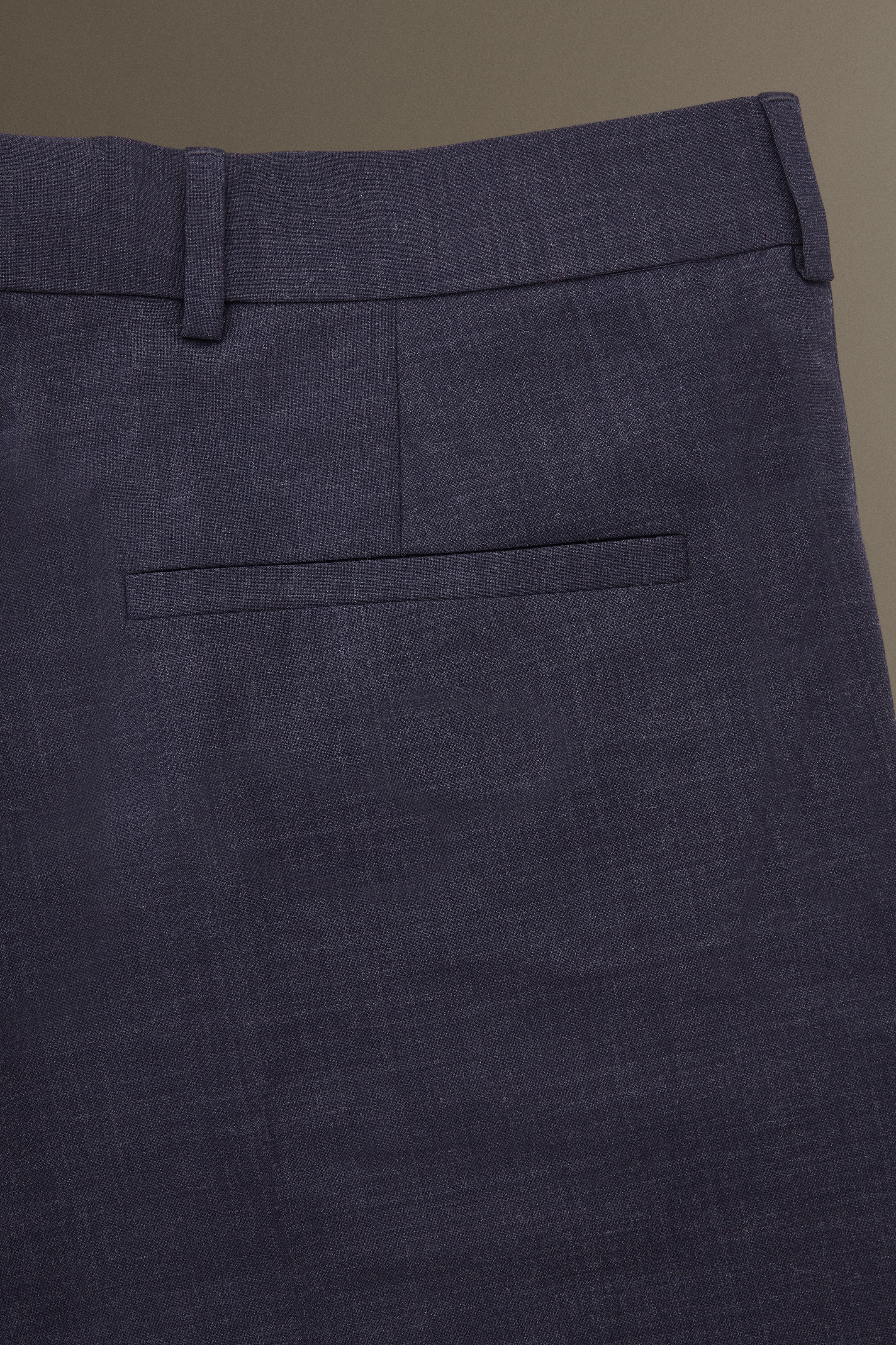 Grösseres Bild ansehen: SCHMAL ZULAUFENDE MELIERTE WOLLHOSE - NAVYBLAU MELIERT - HERREN | H&M CH 2