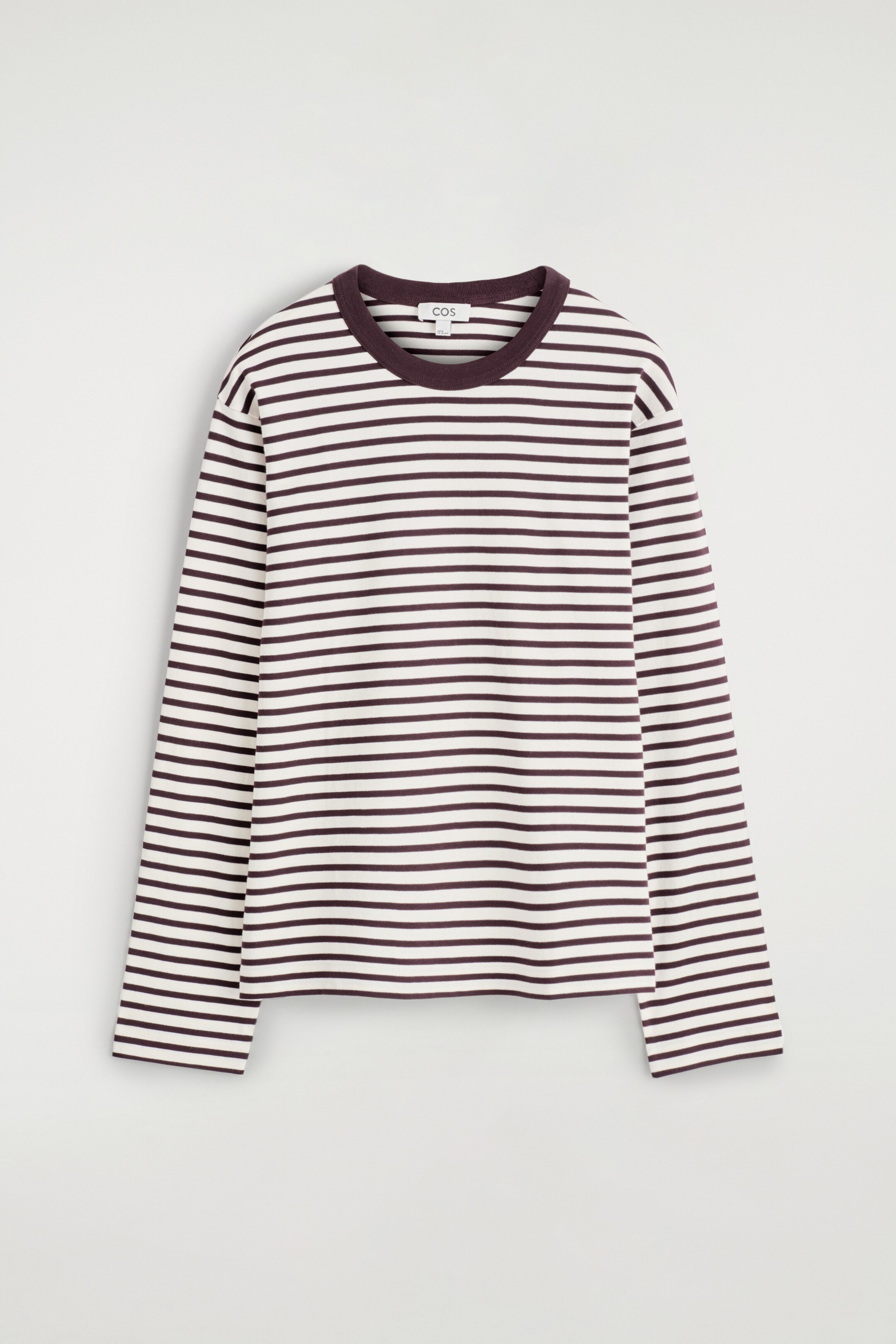 Agrandir l'image: T-SHIRT DÉCONTRACTÉ À MANCHES LONGUES EN JERSEY - ROUGE / BLANC / RAYURES - HOMME | H&M CH 6