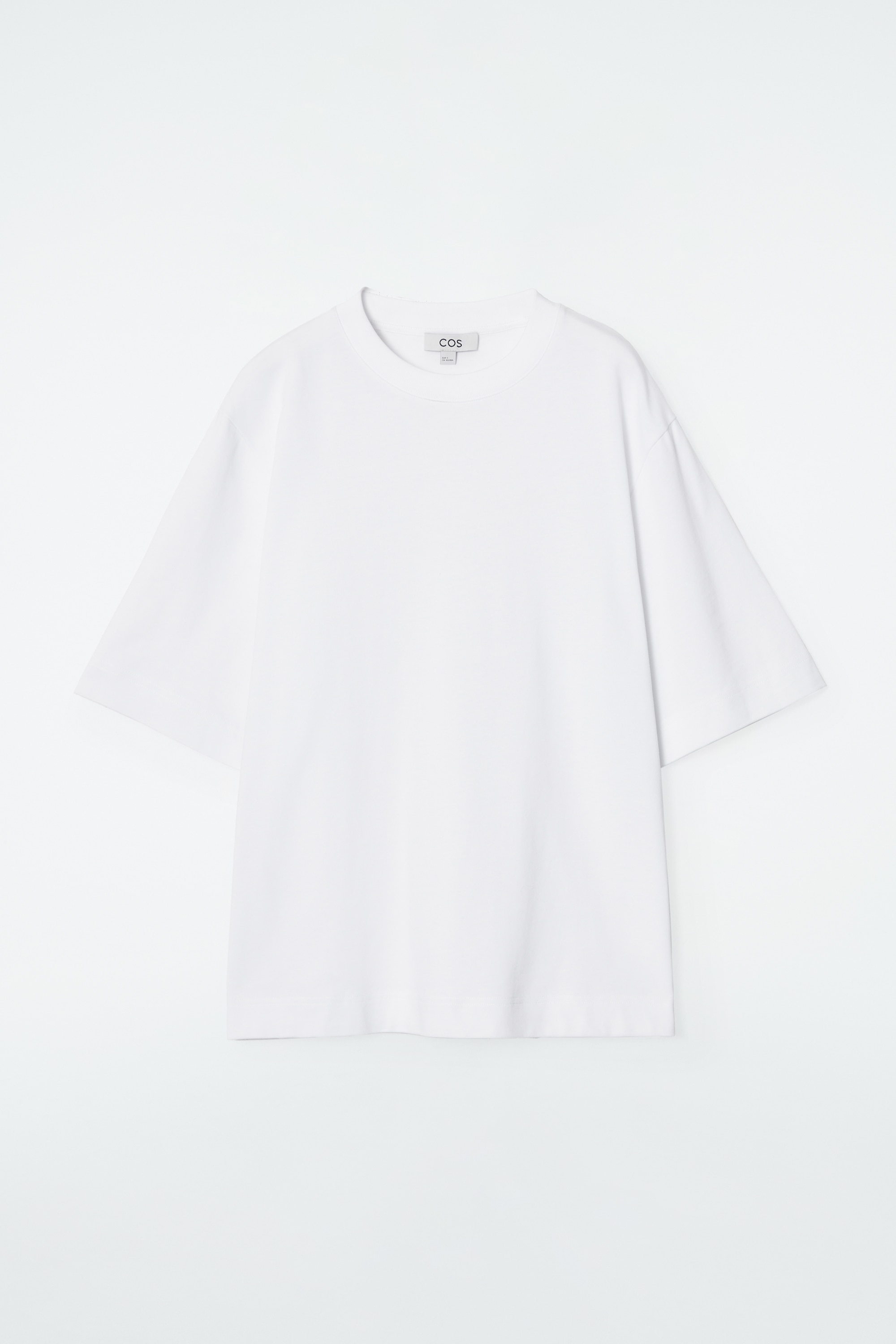 OVERSIZED T-SHIRT - WHITE/BLACK