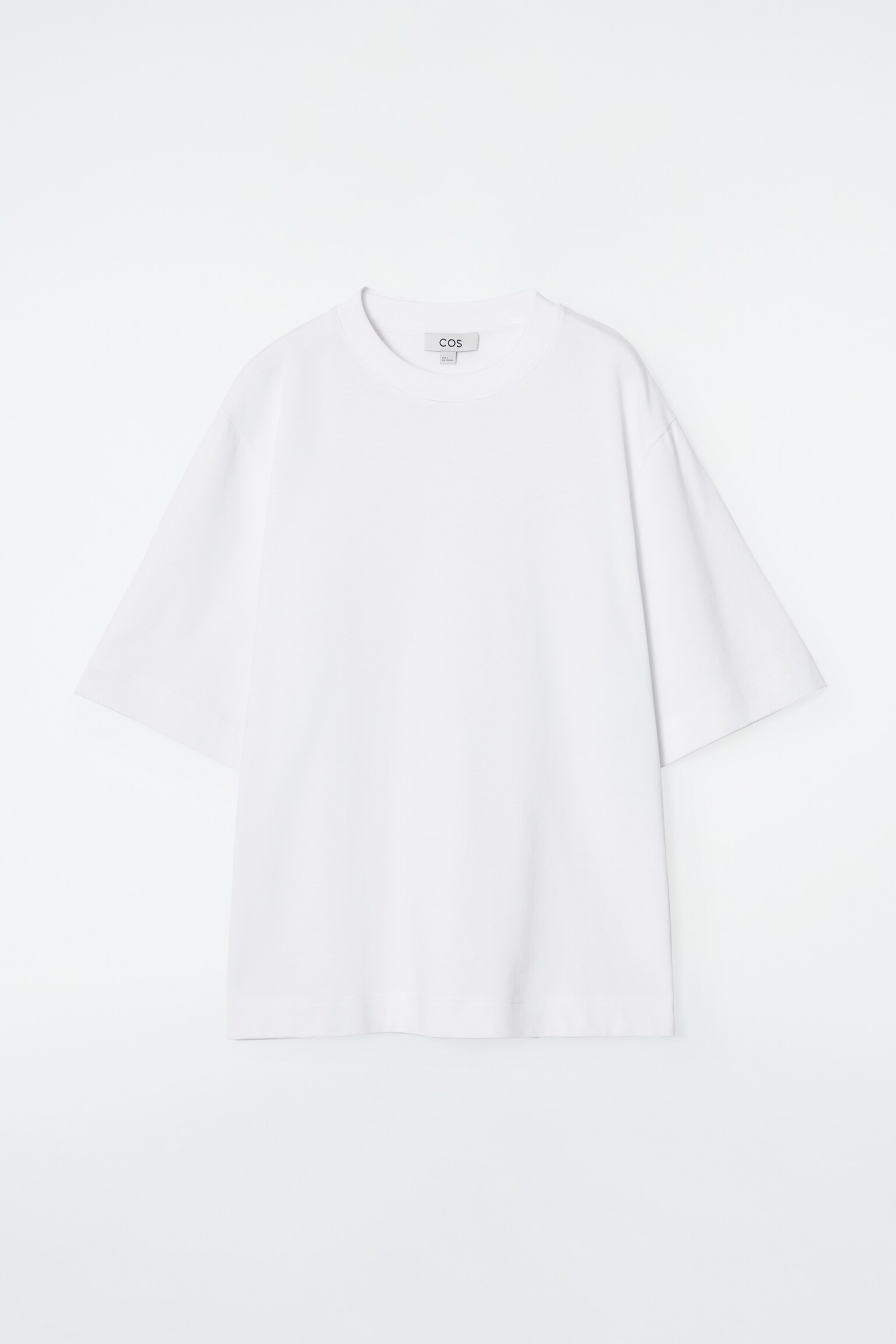 T-SHIRT OVERSIZE - BLANC/NOIR - 2