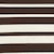 BROWN / WHITE / STRIPED
