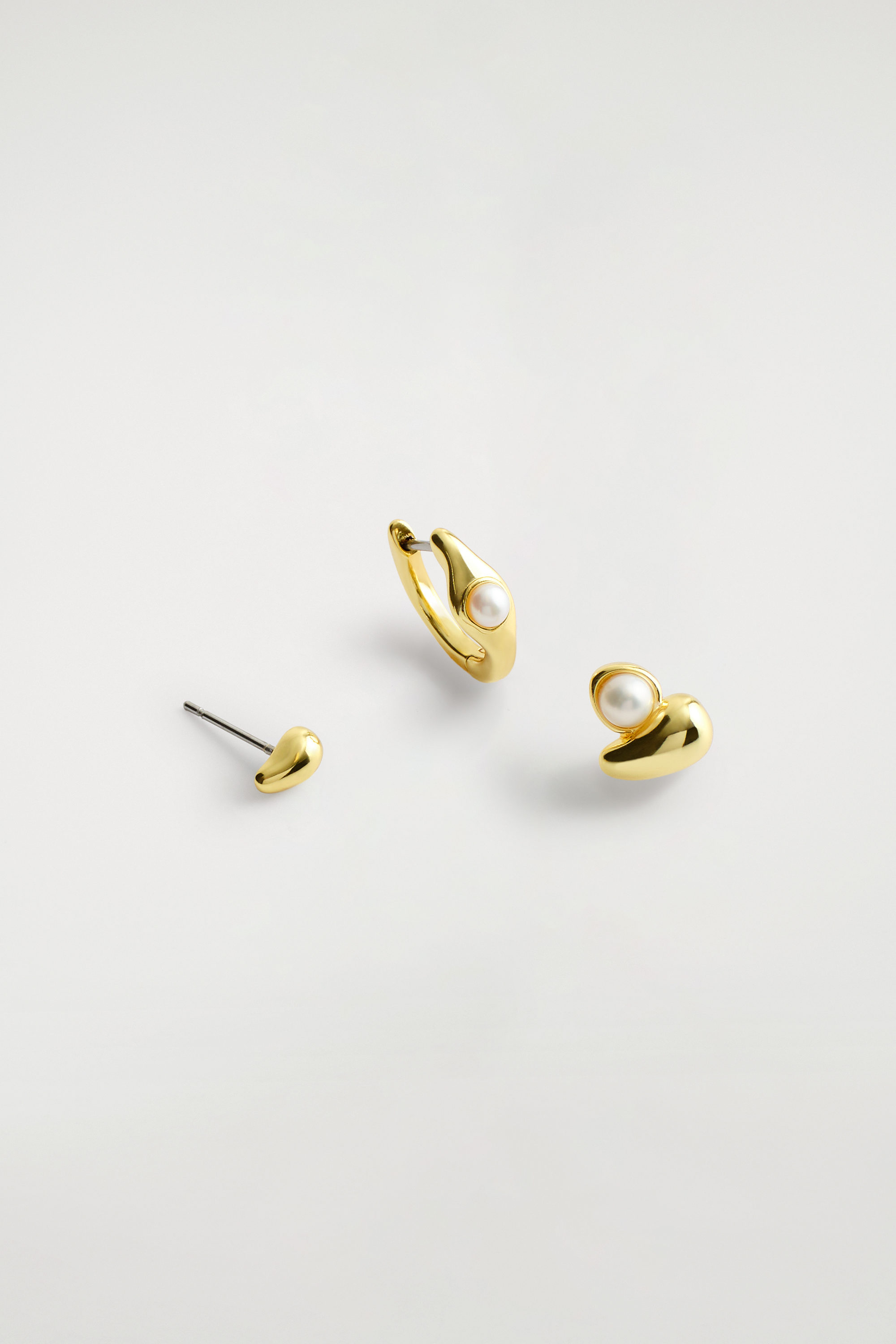 3-PACK MISMATCHED TEARDROP EARRINGS - thumbnail 5