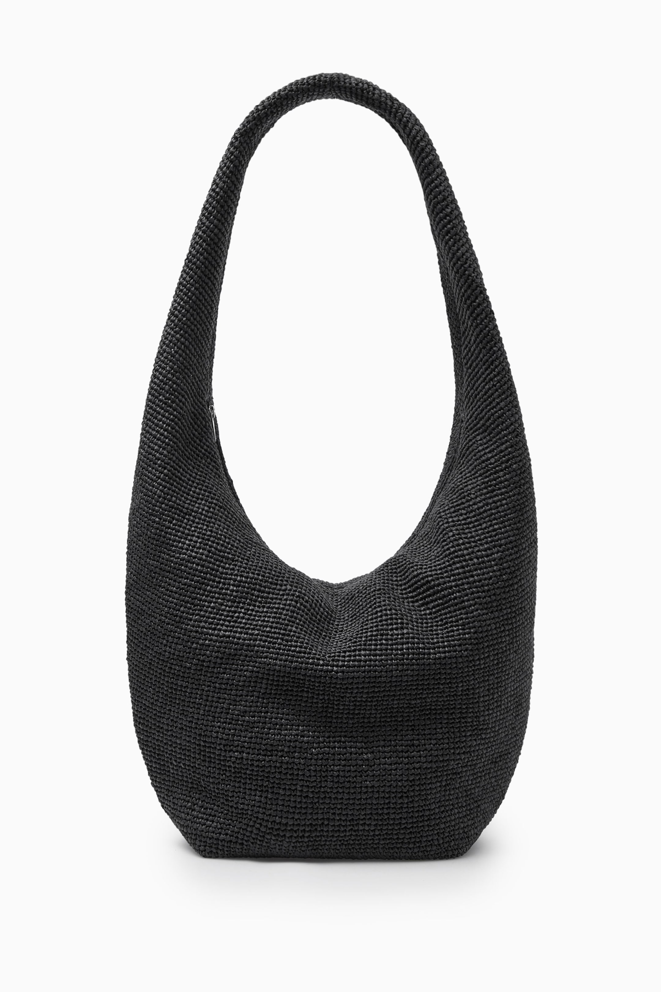 OVERSIZED SLING BAG - RAFFIA