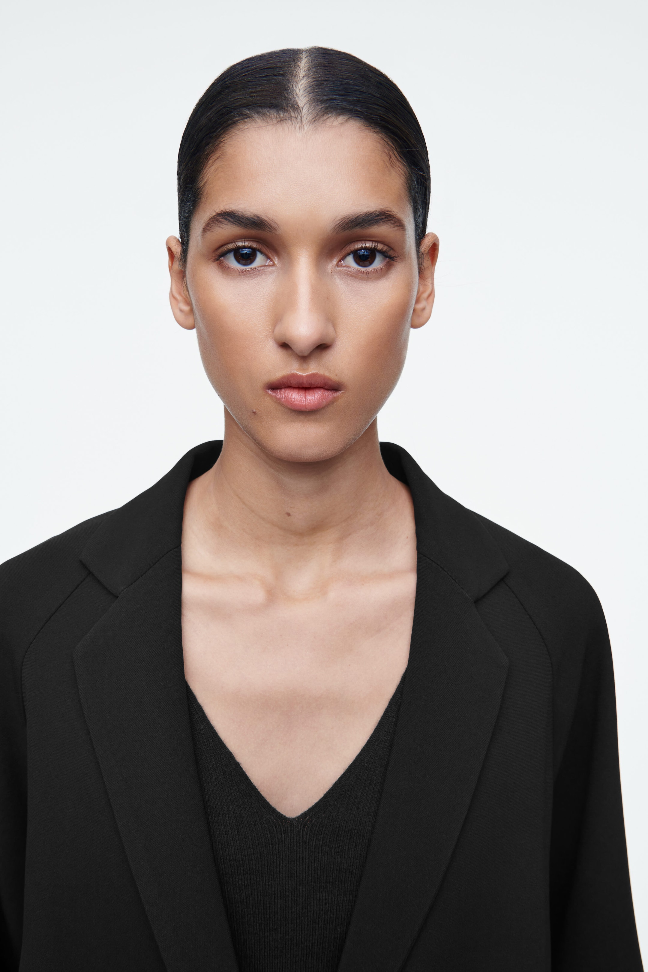 OVERSIZED FLUID SINGLE-BREASTED BLAZER
