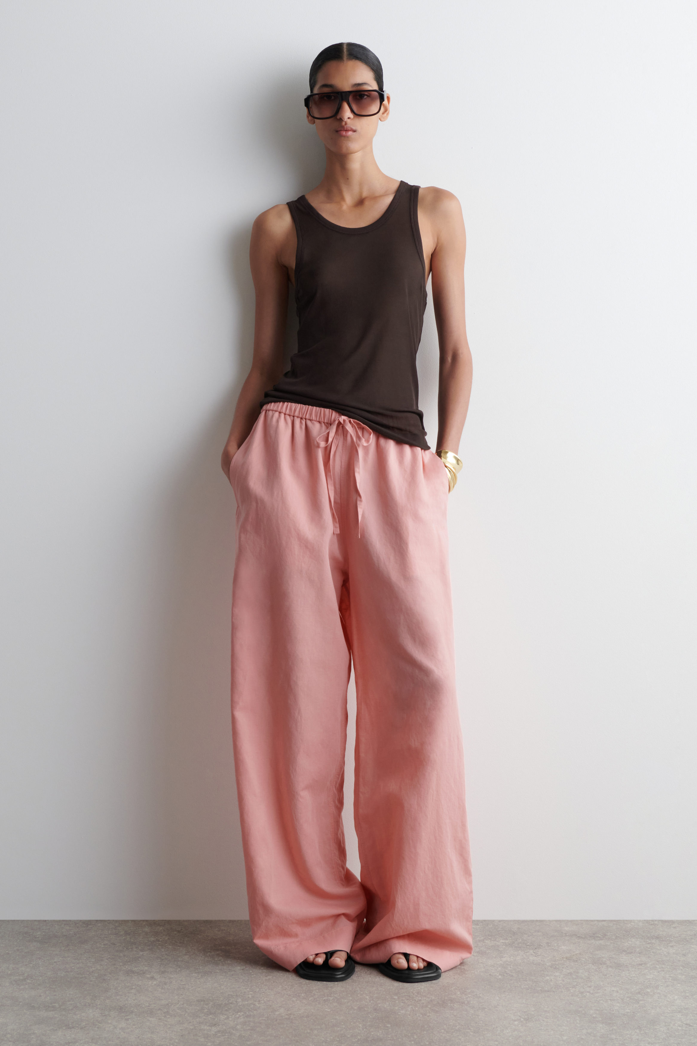【DEARMINE】Scott Wide Cotton Pants Women's Adidas Jeremy Scott Track Pants – Oneness Boutique