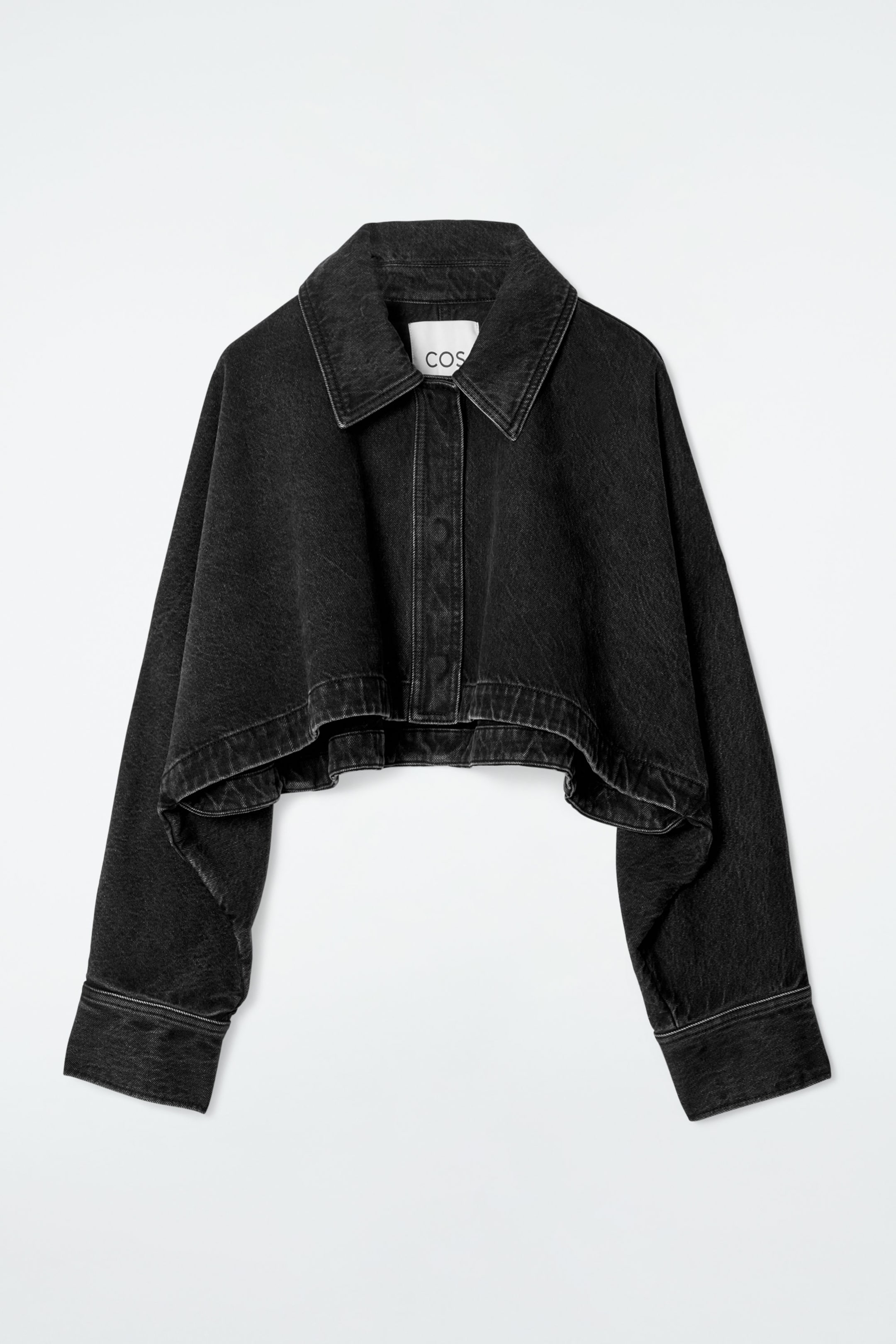 CROPPED DENIM JACKET