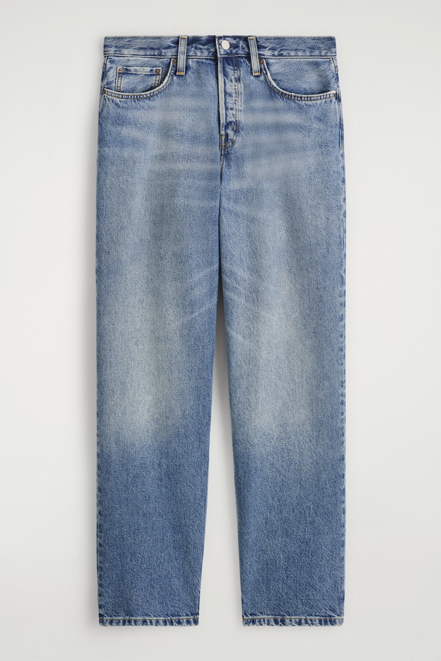 VAQUEROS RIDER DE CORTE RECTO - FADED BLUE/BEIGE/NEGRO LAVADO/AZUL CLARO/BLANCO - 2
