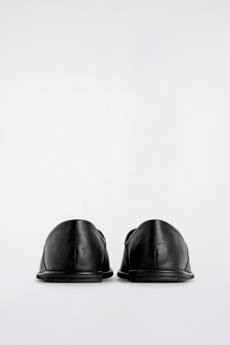 Leather Slip-On Shoes