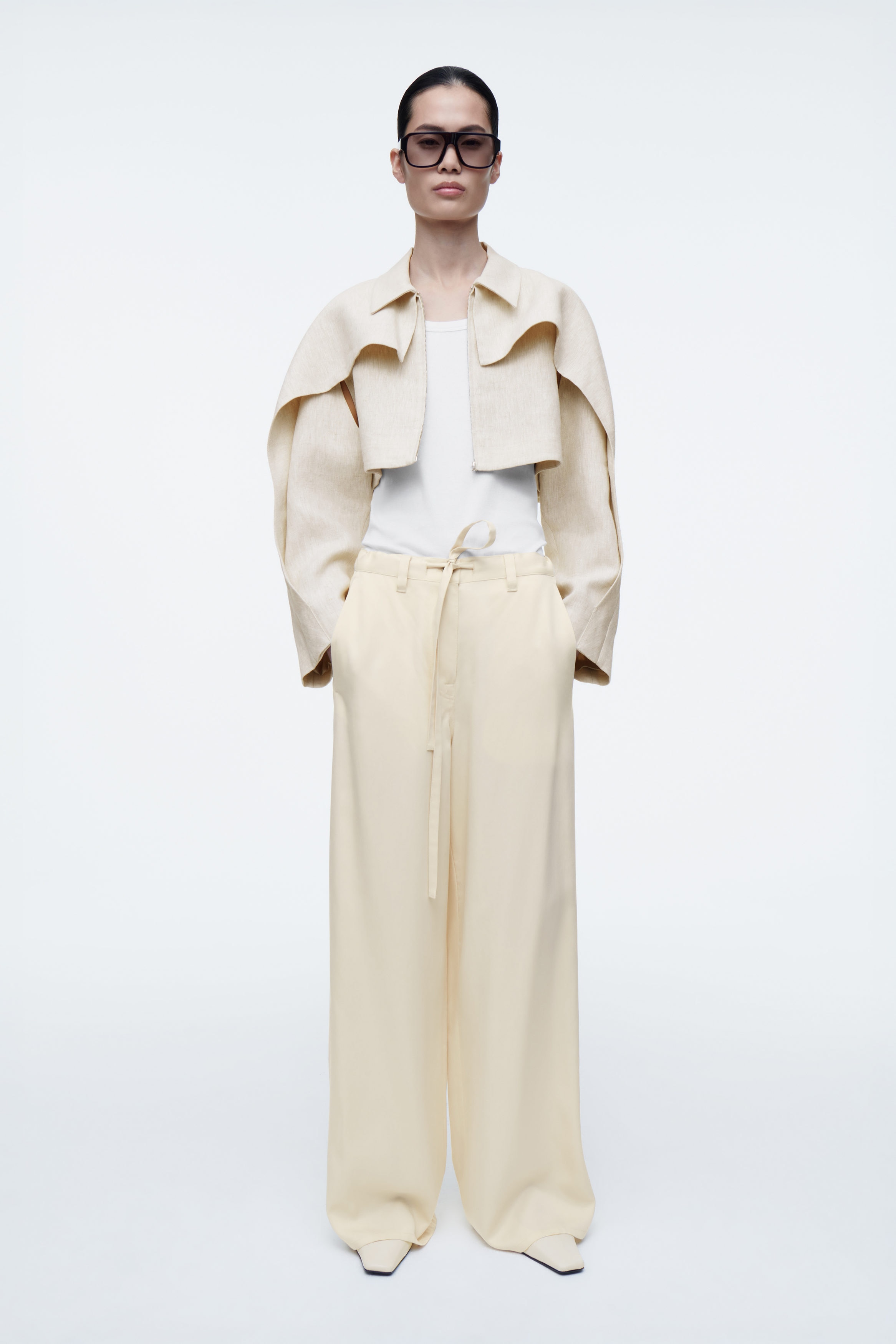 【COSYHARU】Linen deck cropped jacket COSYHARU】Linen deck cropped jacket (COSYHARU/ジャケット