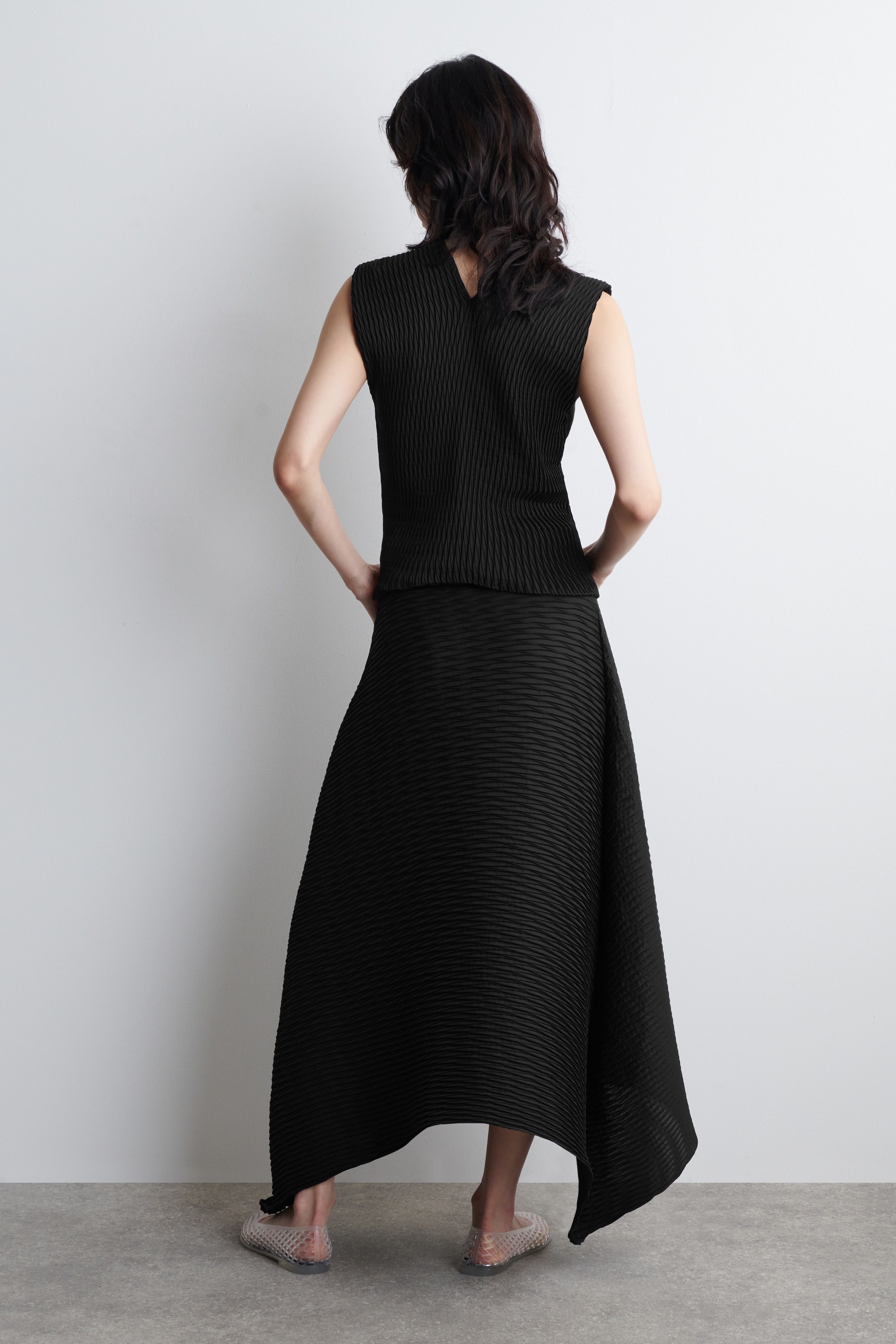 Visualizza immagine più grande: GONNA MIDI VOLUMINOSA CON PLISSÉ - NERO - DONNA | H&M IT 4