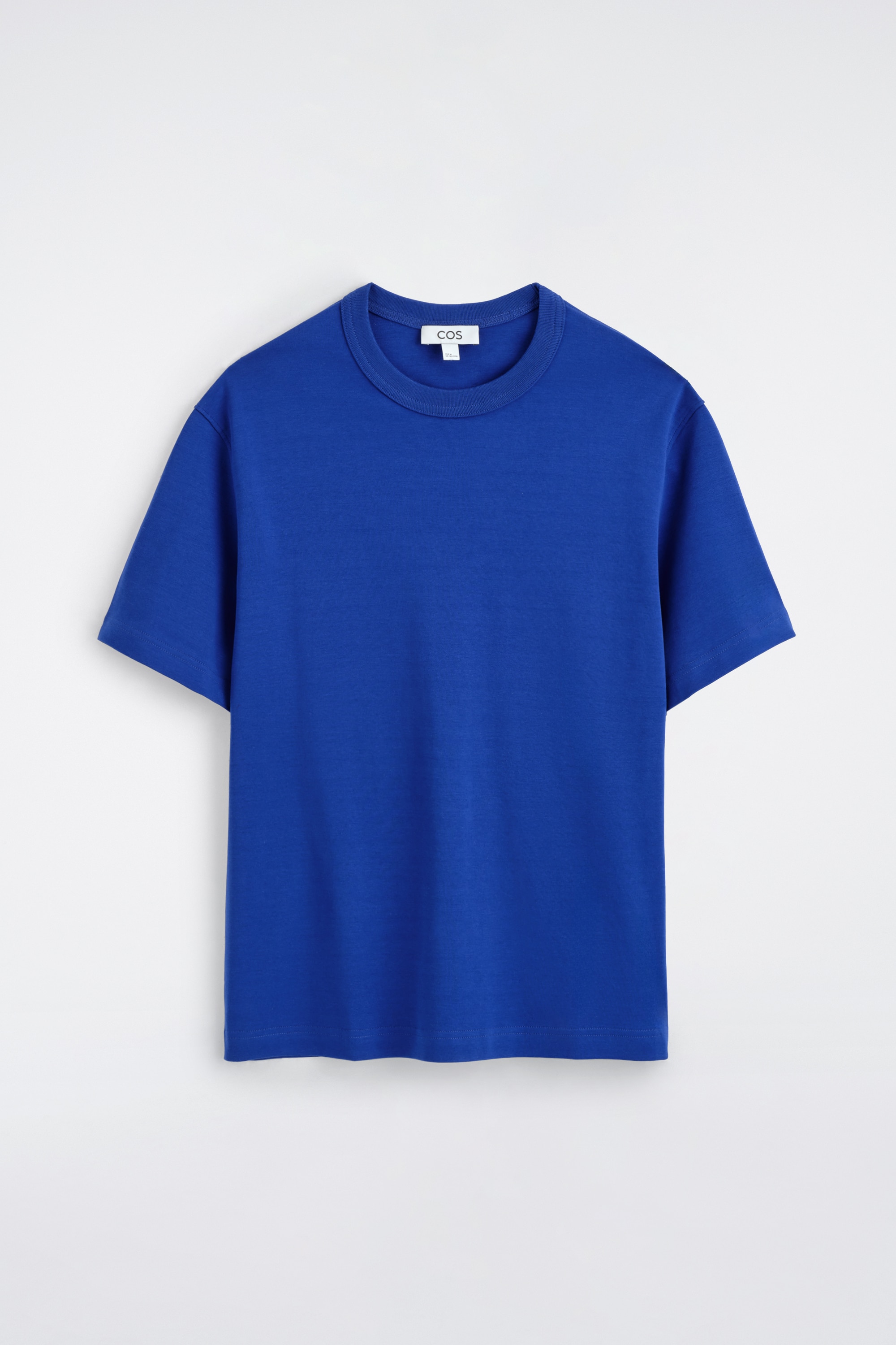T-SHIRT AUS BAUMWOLLE MIT RUNDHALSAUSSCHNITT - BLAU/HELLBLAU/SCHWARZ/WEISS/NAVYBLAU/WEISS/STREIFEN/GRÜN/WEISS/GESTREIFT/NAVYBLAU/HELLGELB/NAVYBLAU/NAVYBLAU/WEISS/STREIFEN/SCHWARZ