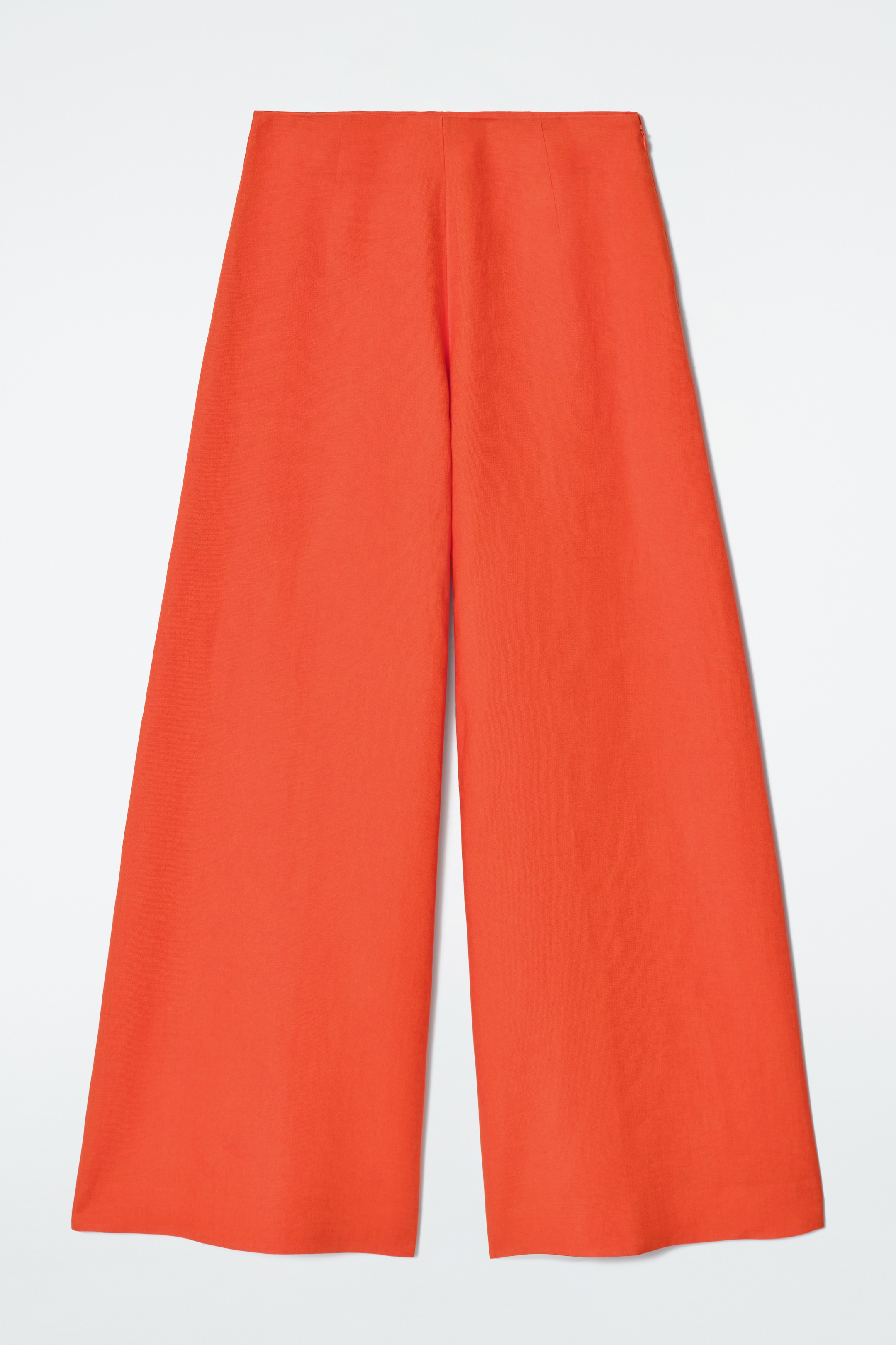 Größeres Bild anzeigen: LEINENHOSE MIT WEITEM BEIN - ORANGE - Ladies | H&M AT 5