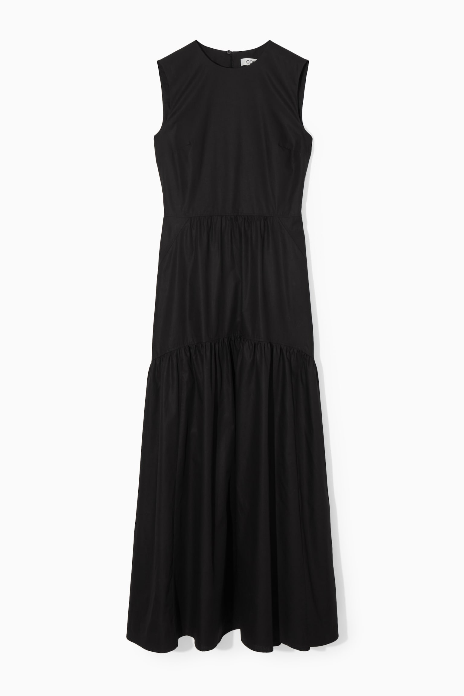 ROBE EMPIÈCEMENTS DOS AJOURÉ - NOIR/BLEU MARINE