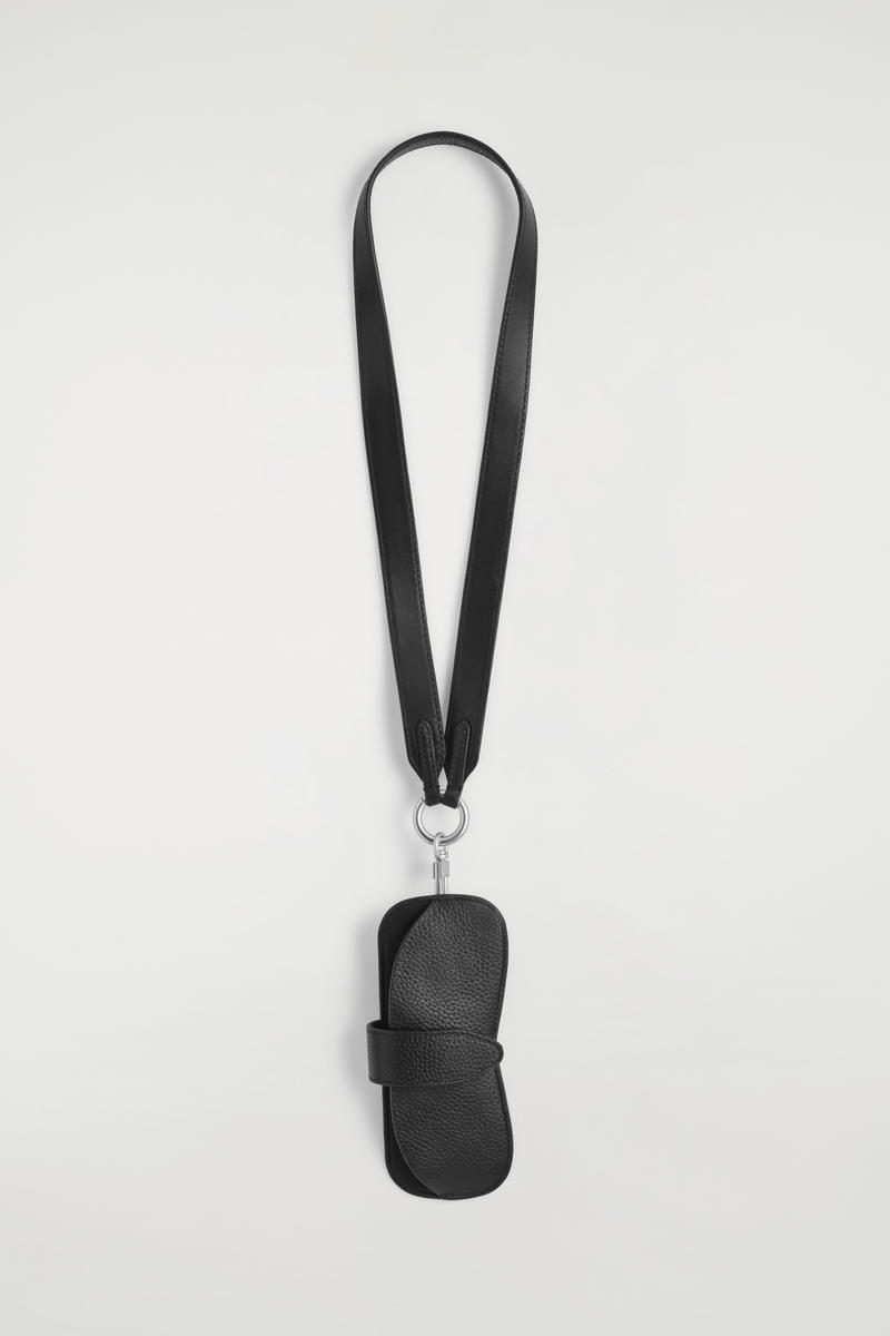 Leather Lanyard Sunglasses Case
