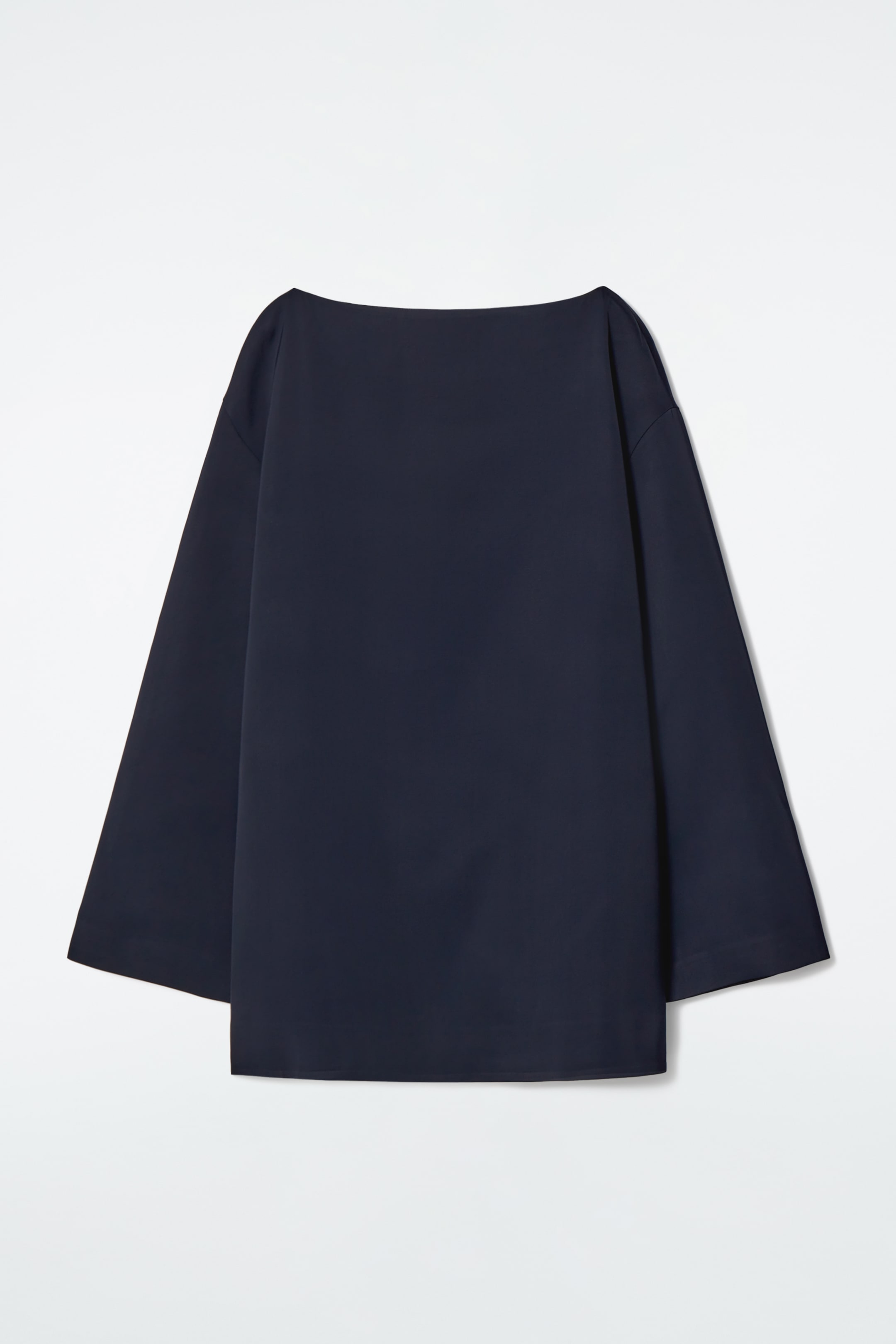 Agrandir l'image: ROBE COURTE À ENCOLURE BATEAU - BLEU MARINE - FEMME | H&M CH 5