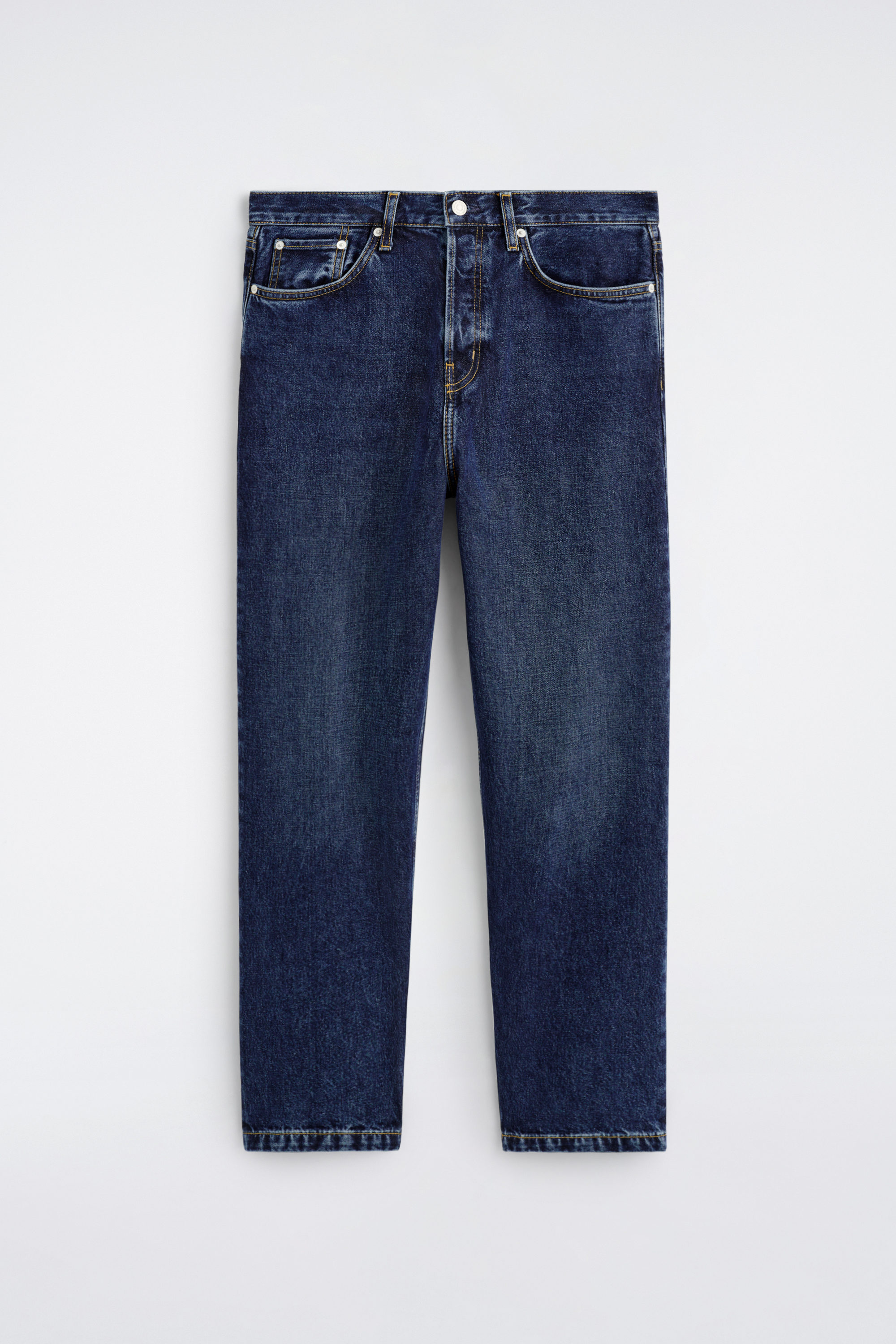 DOME RELAXED-FIT STRAIGHT-LEG JEANS COS - | US BLUE DARK LIGHT 