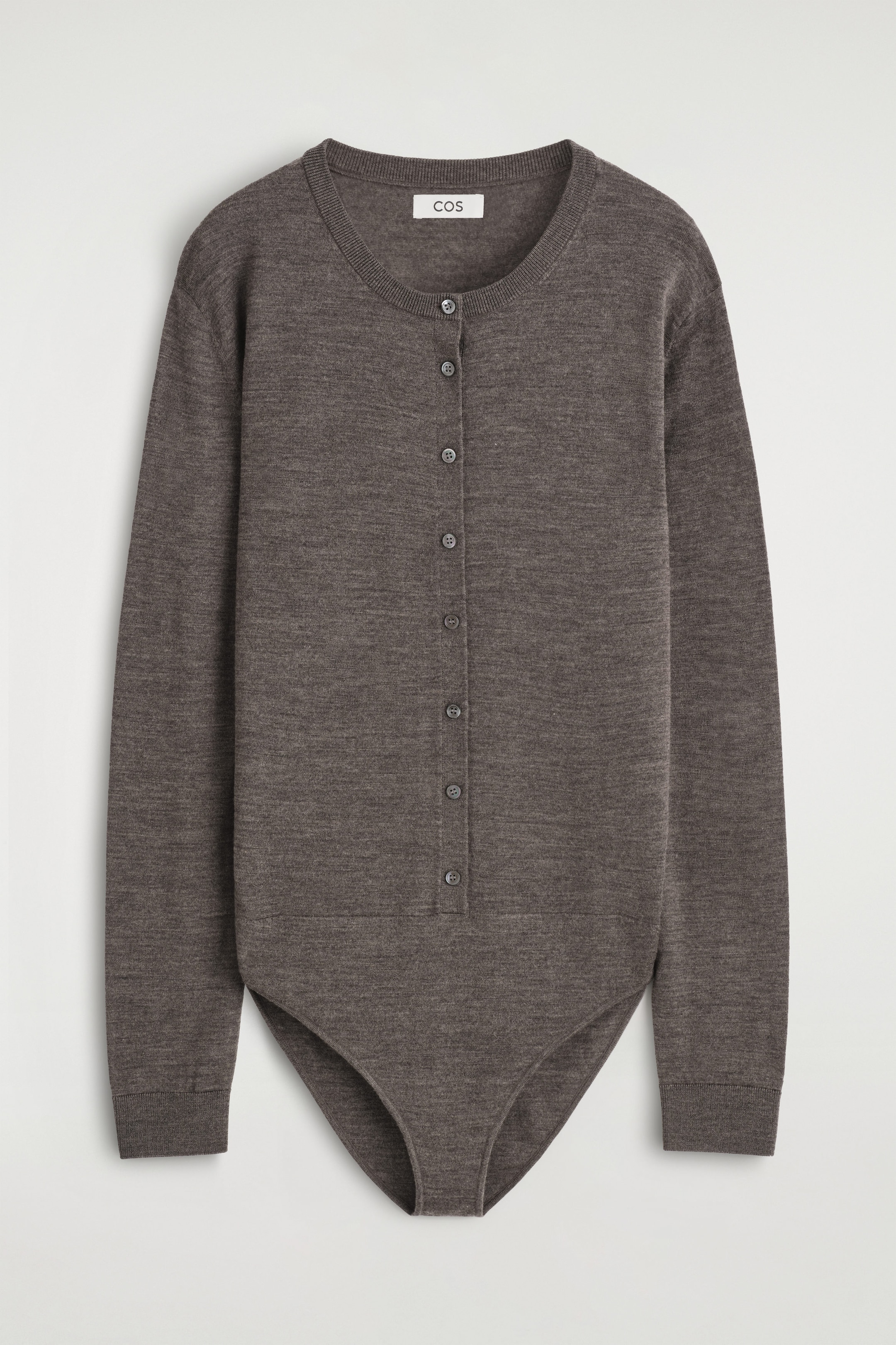 MERINO WOOL CARDIGAN BODY