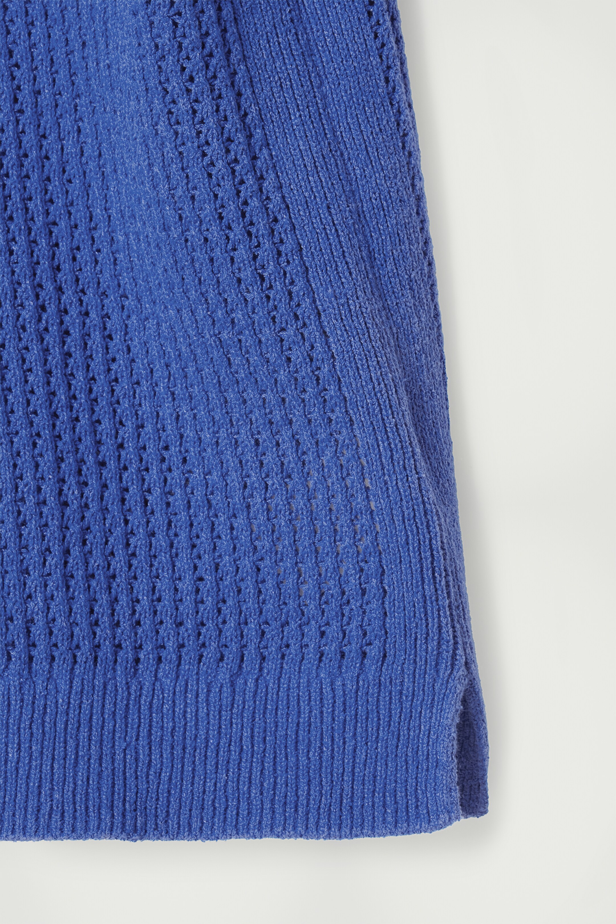 Ingrandisci l'immagine: OPEN-KNIT POLO SHIRT - BRIGHT BLUE - UOMO | H&M CH 3