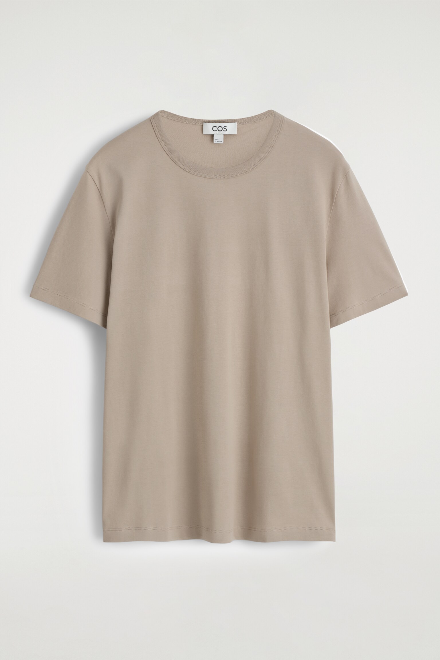 T-SHIRT IN COTONE SPAZZOLATO - TALPA/NERO/BEIGE/BIANCO/BLU NAVY/BORDEAUX/TALPA SCURO/ALBICOCCA - 2