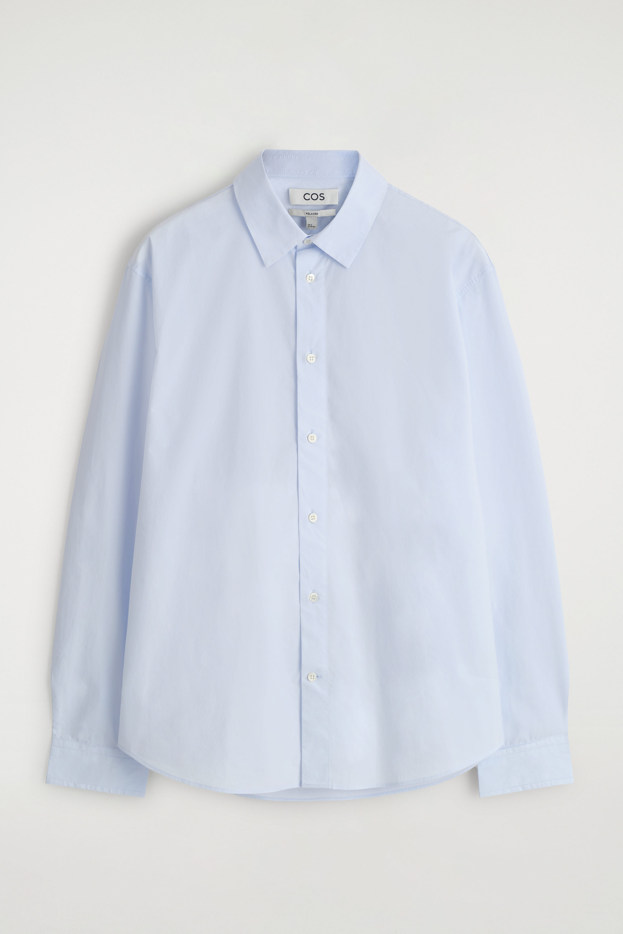 PATCH-POCKET COTTON SHIRT - WHITE | COS