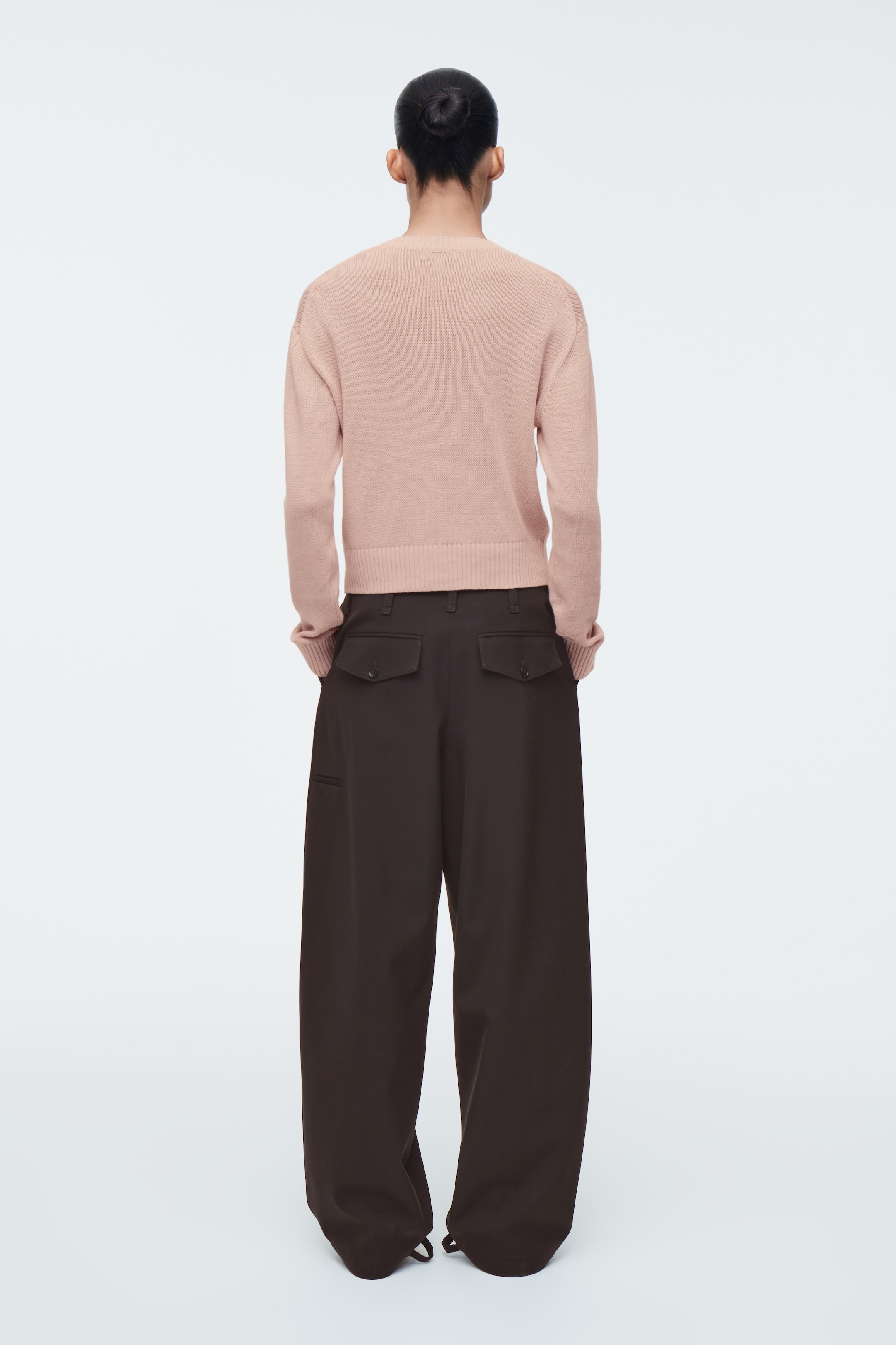 Grotere afbeelding bekijken: GEBREID LINNEN VEST - ROZE - DAMES | H&M BE 4