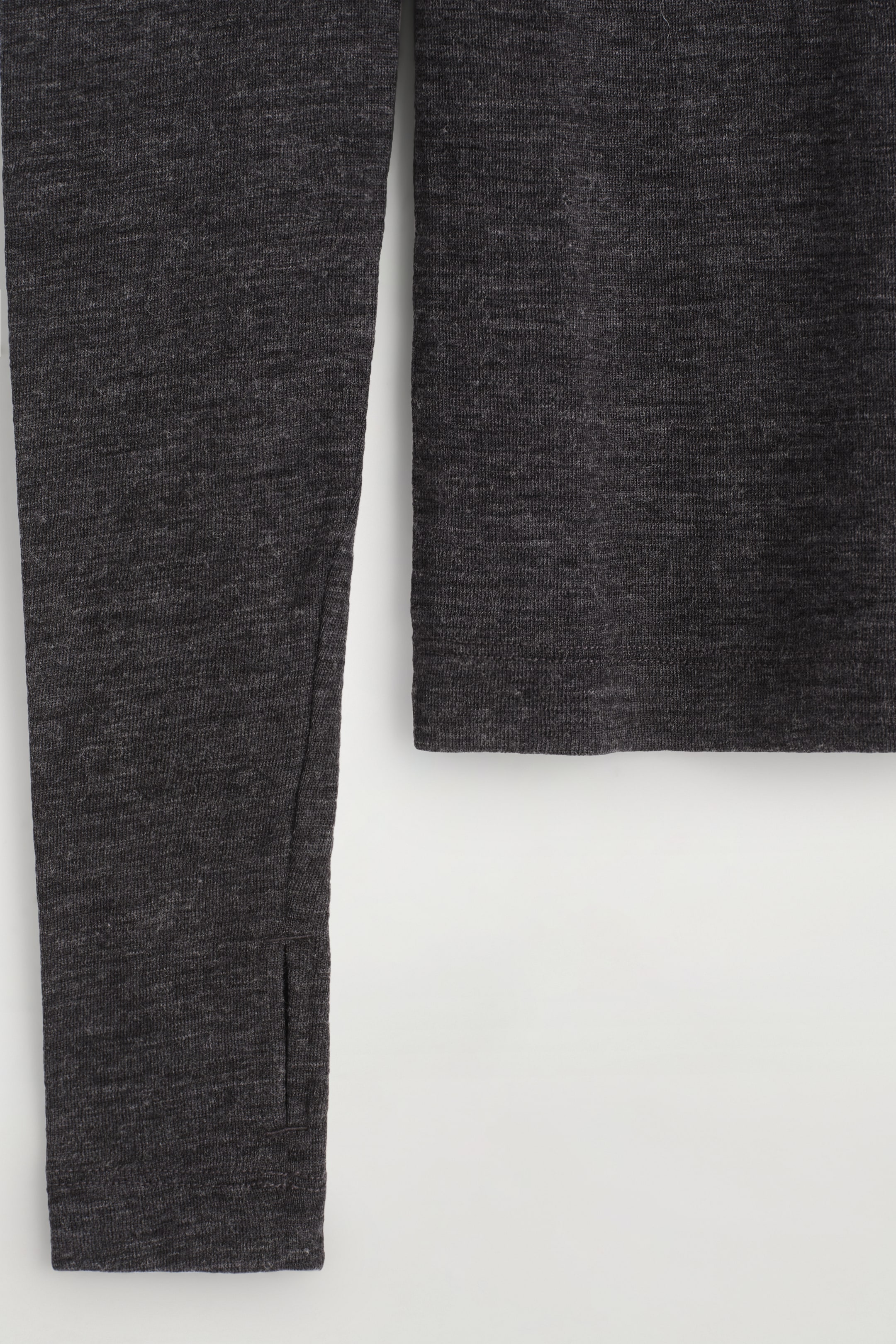 Ver imagen más grande: TOP AJUSTADO DE LANA MERINO - GRIS MARENGO JASPEADO - MUJER | H&M ES 7