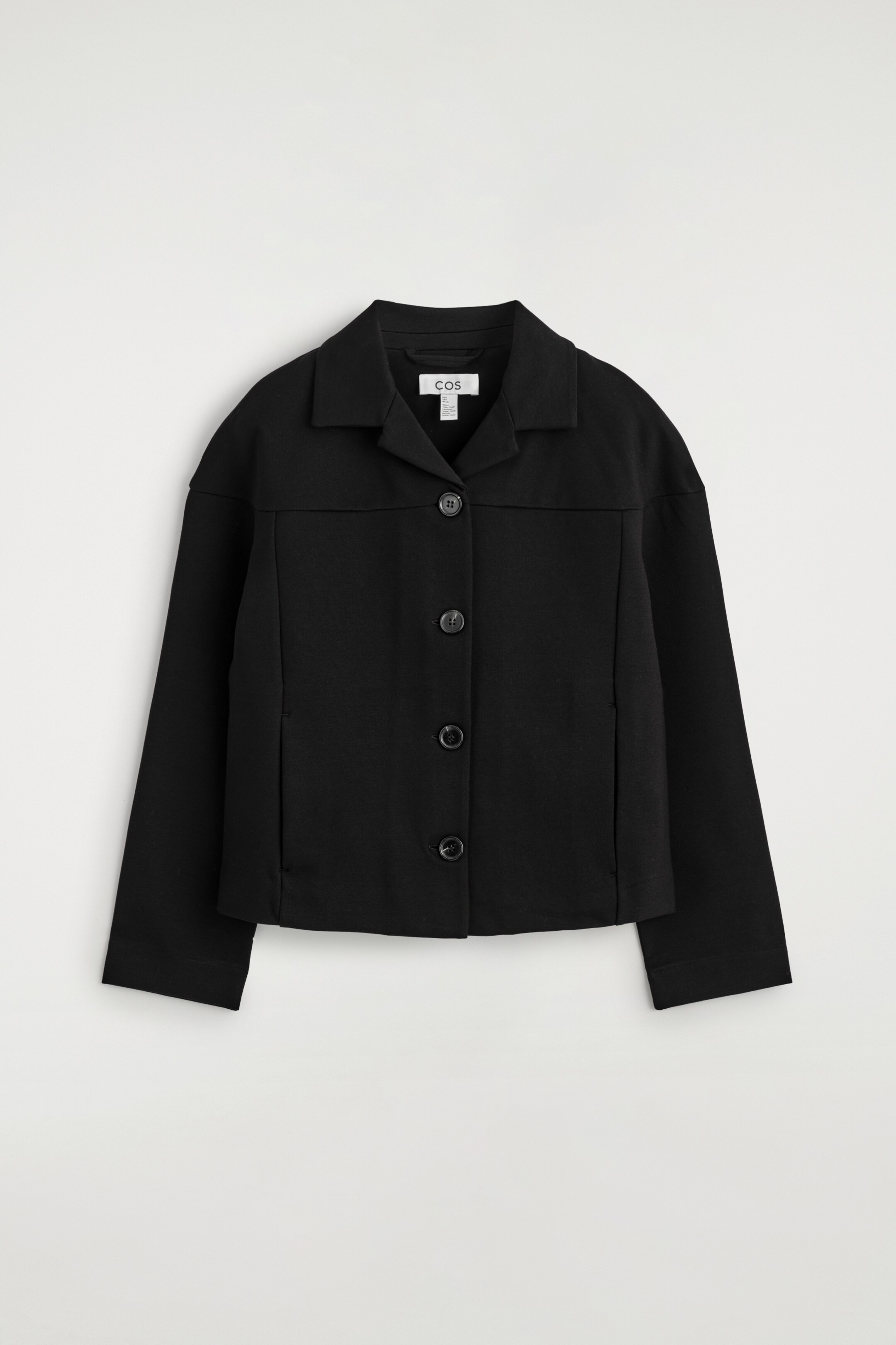 Nagyobb kép megtekintése: BOXY JERSEY JACKET - FEKETE - NŐI | H&M HU 6