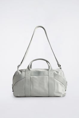 SPORTS DUFFLE BAG - NYLON — GREY 4
